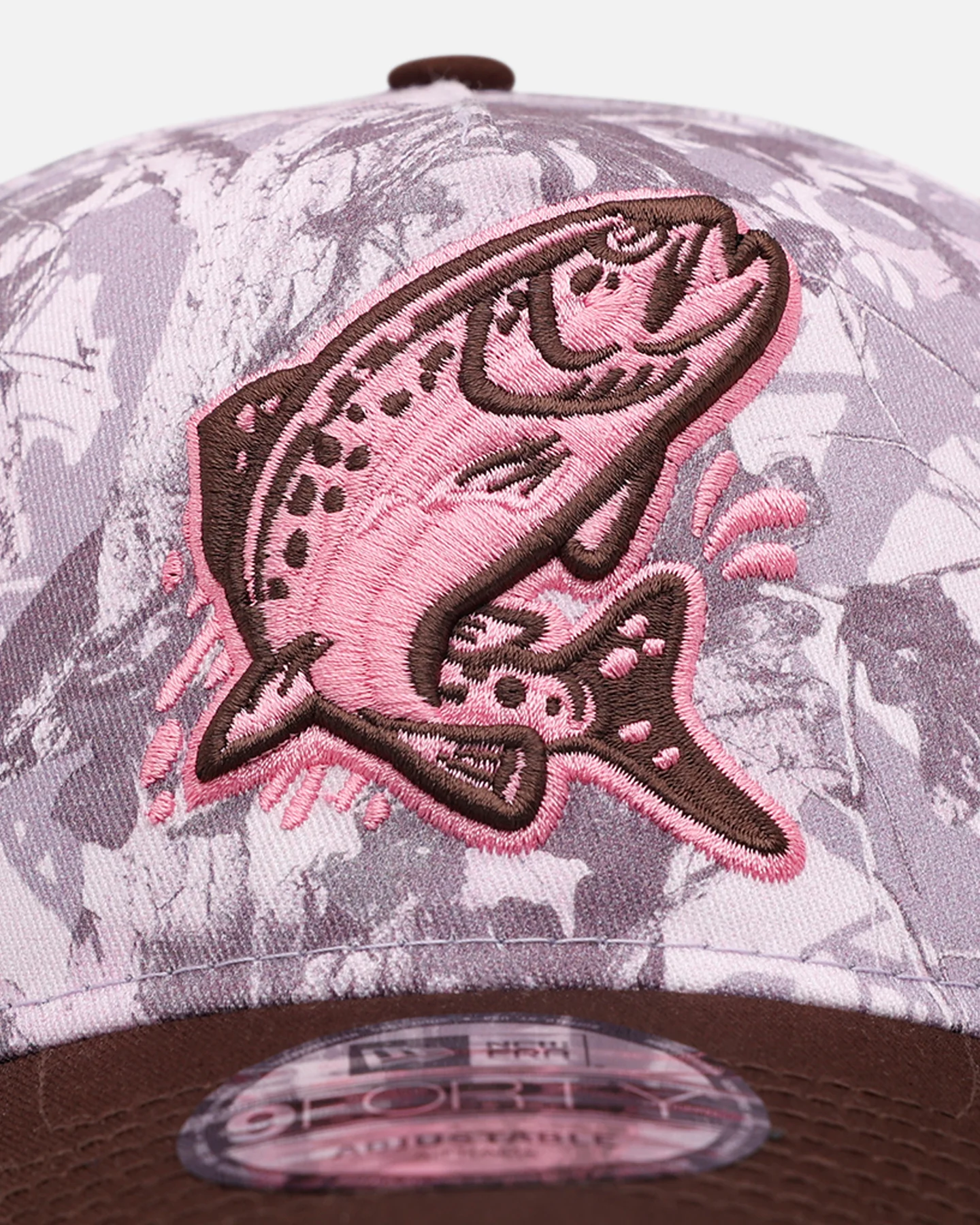 New Era Spokane Indians 'Pink Tree Camo' 9FORTY A-Frame Snapback Pink - Image 5