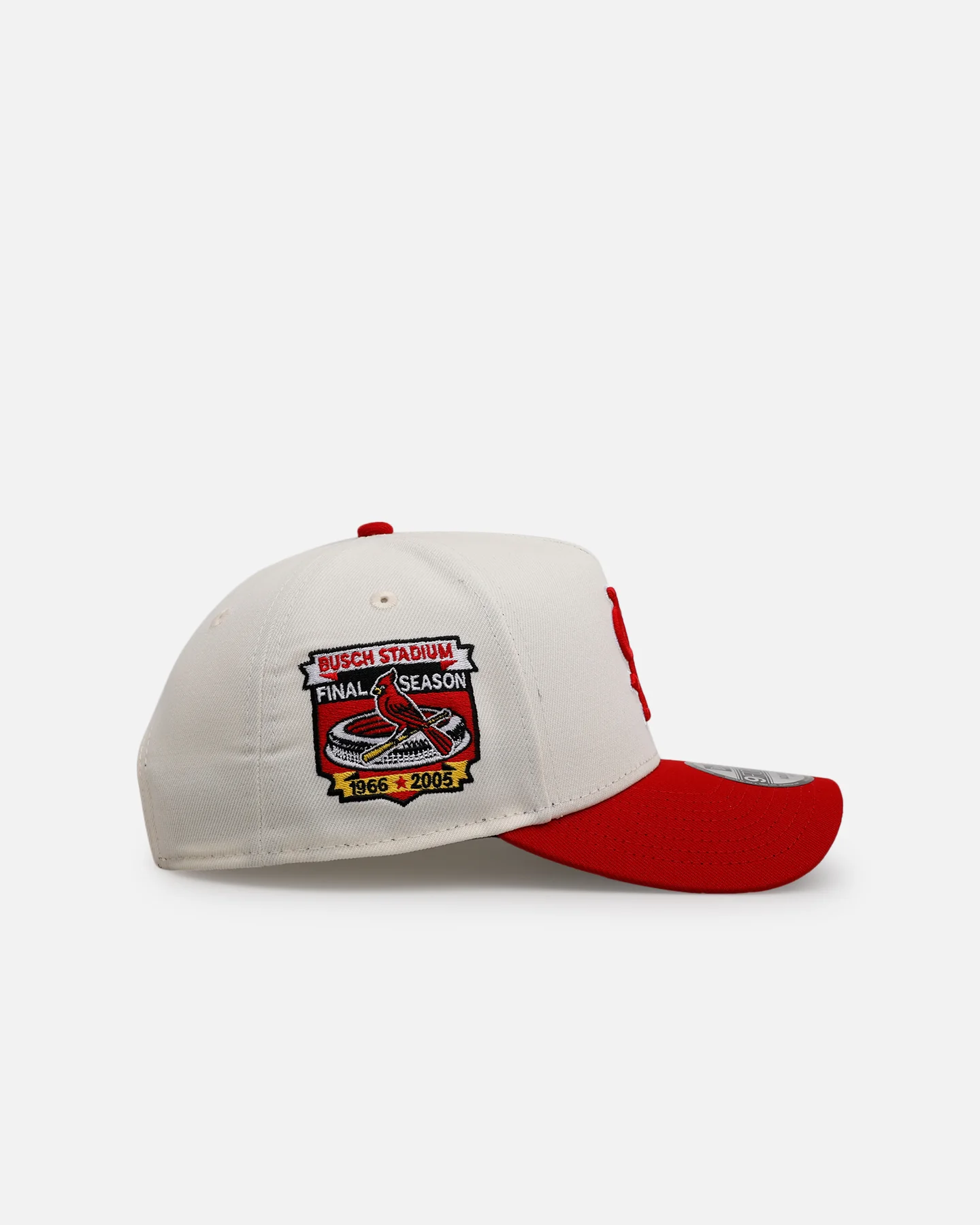New Era St. Louis Cardinals 'Team Color Visor' 9FORTY A-Frame Snapback Chrome/Official Team Color - Image 3