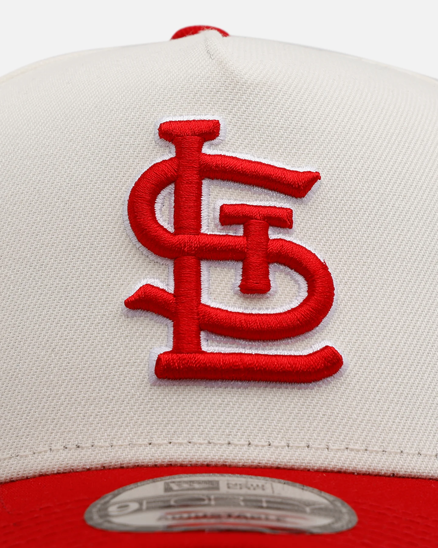 New Era St. Louis Cardinals 'Team Color Visor' 9FORTY A-Frame Snapback Chrome/Official Team Color - Image 5