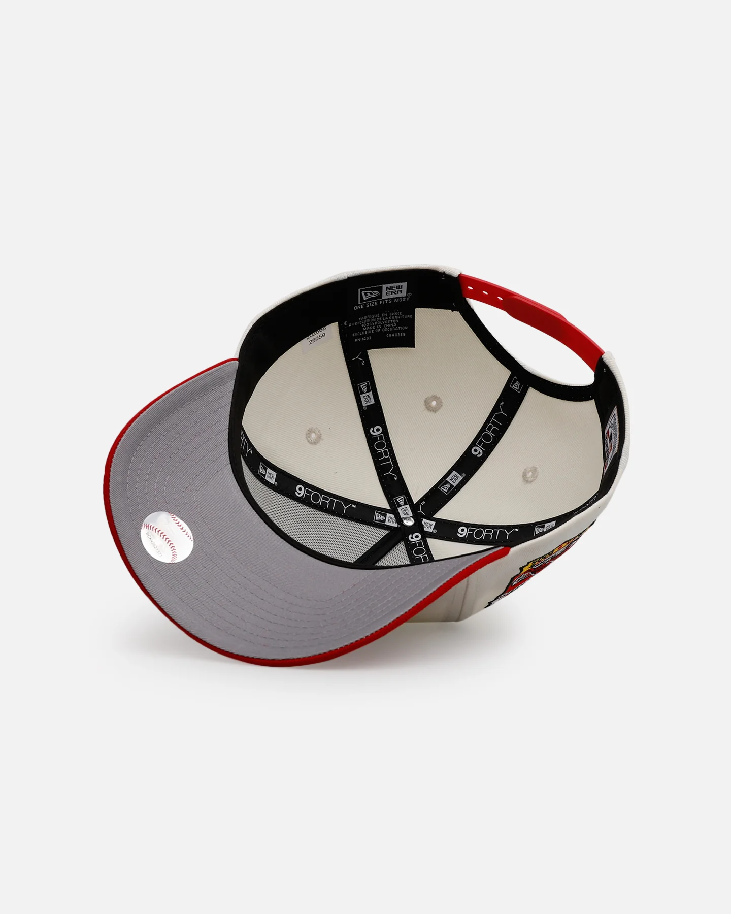 New Era St. Louis Cardinals 'Team Color Visor' 9FORTY A-Frame Snapback Chrome/Official Team Color - Image 6