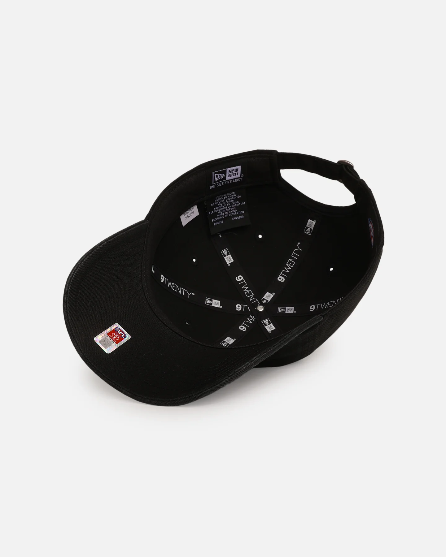 New Era Sydney Swans 'AFL Black & Gold' 9TWENTY Strapback Black/Gold - Image 6