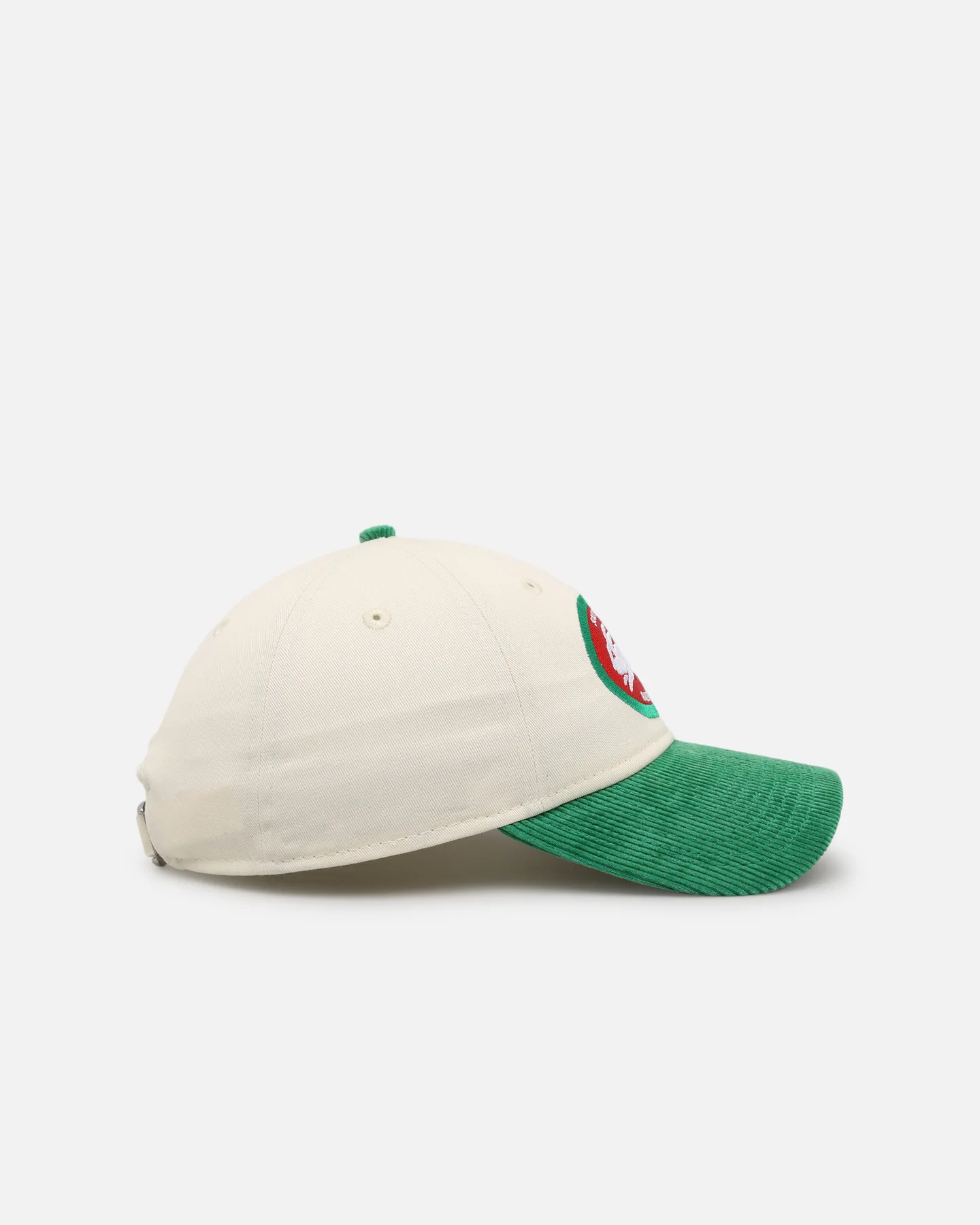 New Era South Sydney Rabbitohs 'NRL Retro Corduroy Logo' 9TWENTY Strapback Chrome White - Image 3