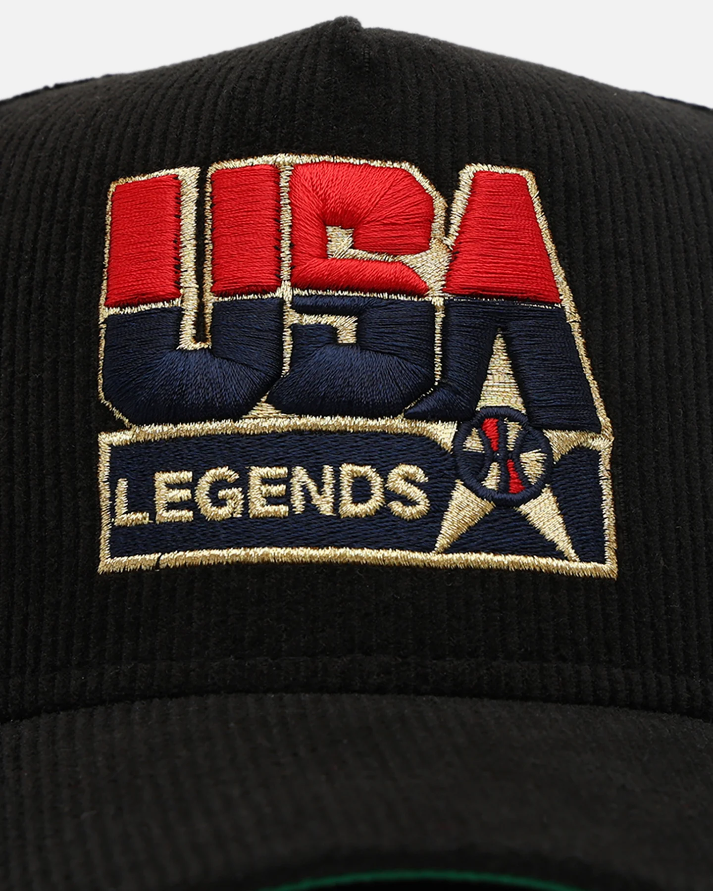 New Era Team USA 'USA Basketball' 9FORTY A-Frame Snapback Black - Image 6