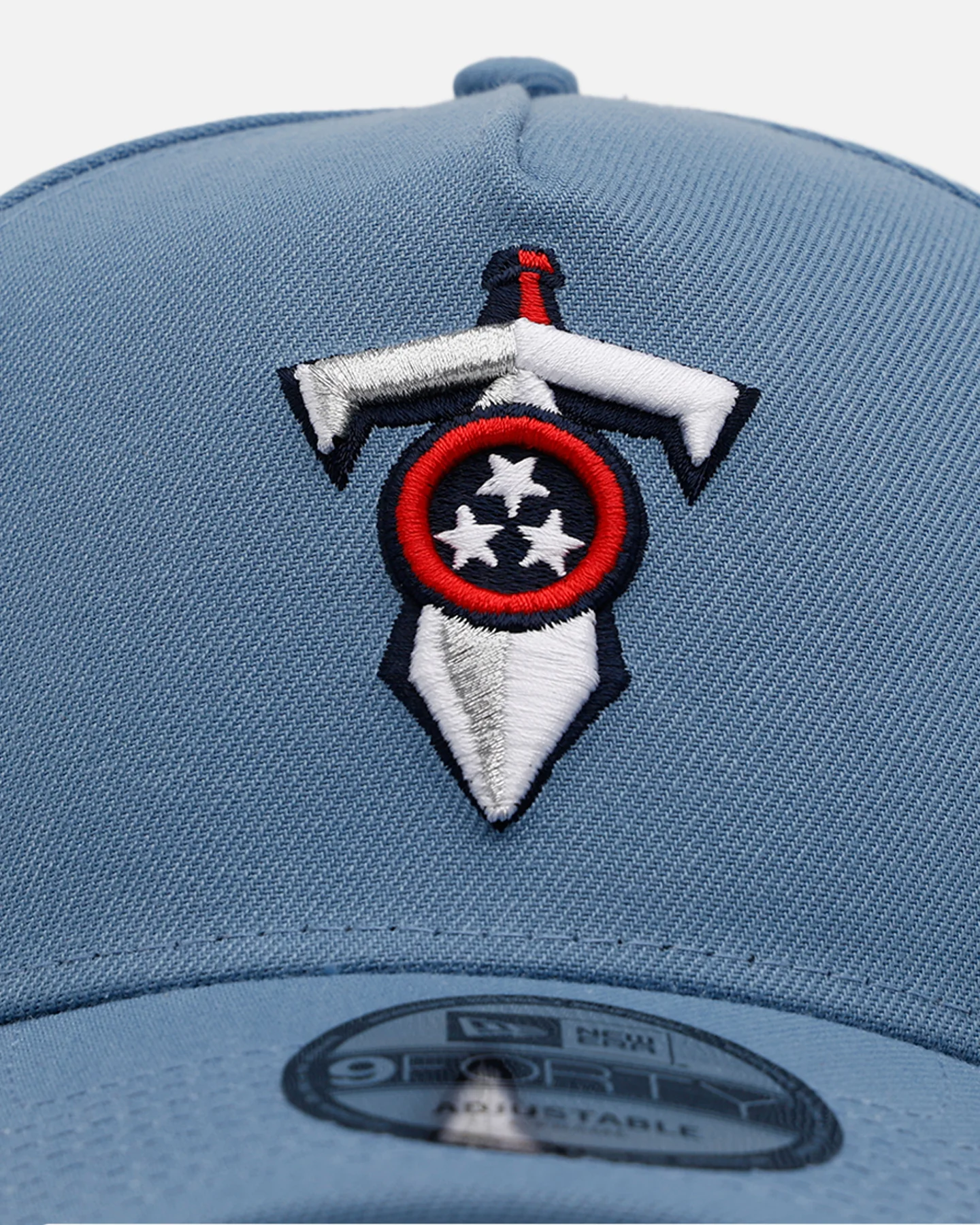New Era Tennessee Titans 'Faded Blue' 9FORTY A-Frame Snapback Faded Blue - Image 5