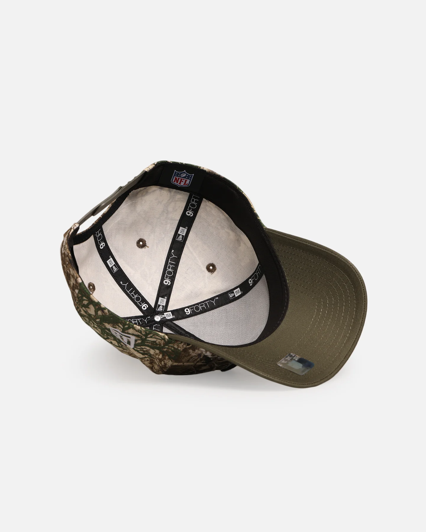 New Era Tennessee Titans 'NFL Season Kick Off' 9FORTY A-Frame Snapback Realtree/Olive - Image 6