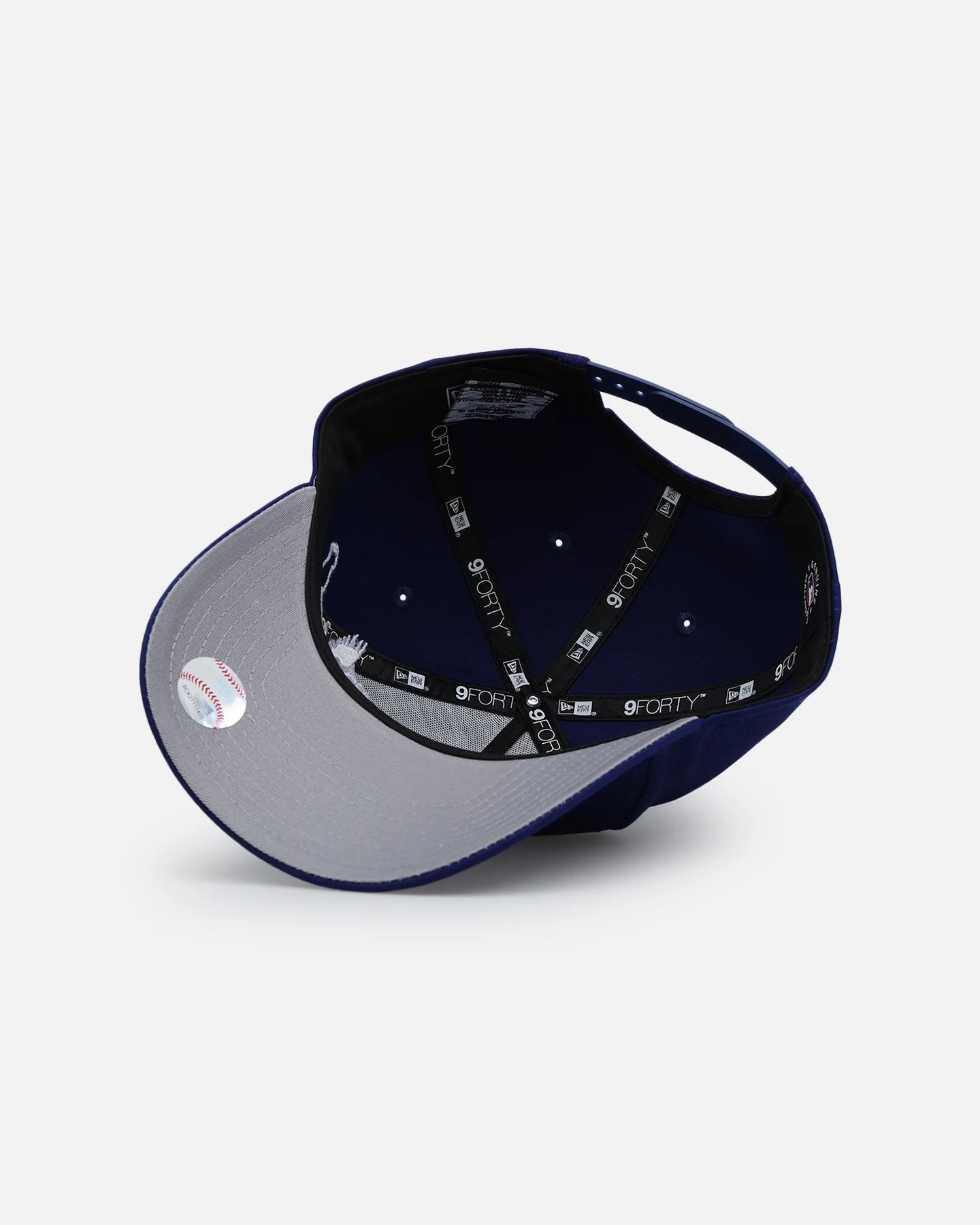 New Era Texas Rangers 'Cherub Official Team Color' 9FORTY A-Frame Snapback Blue - Image 6