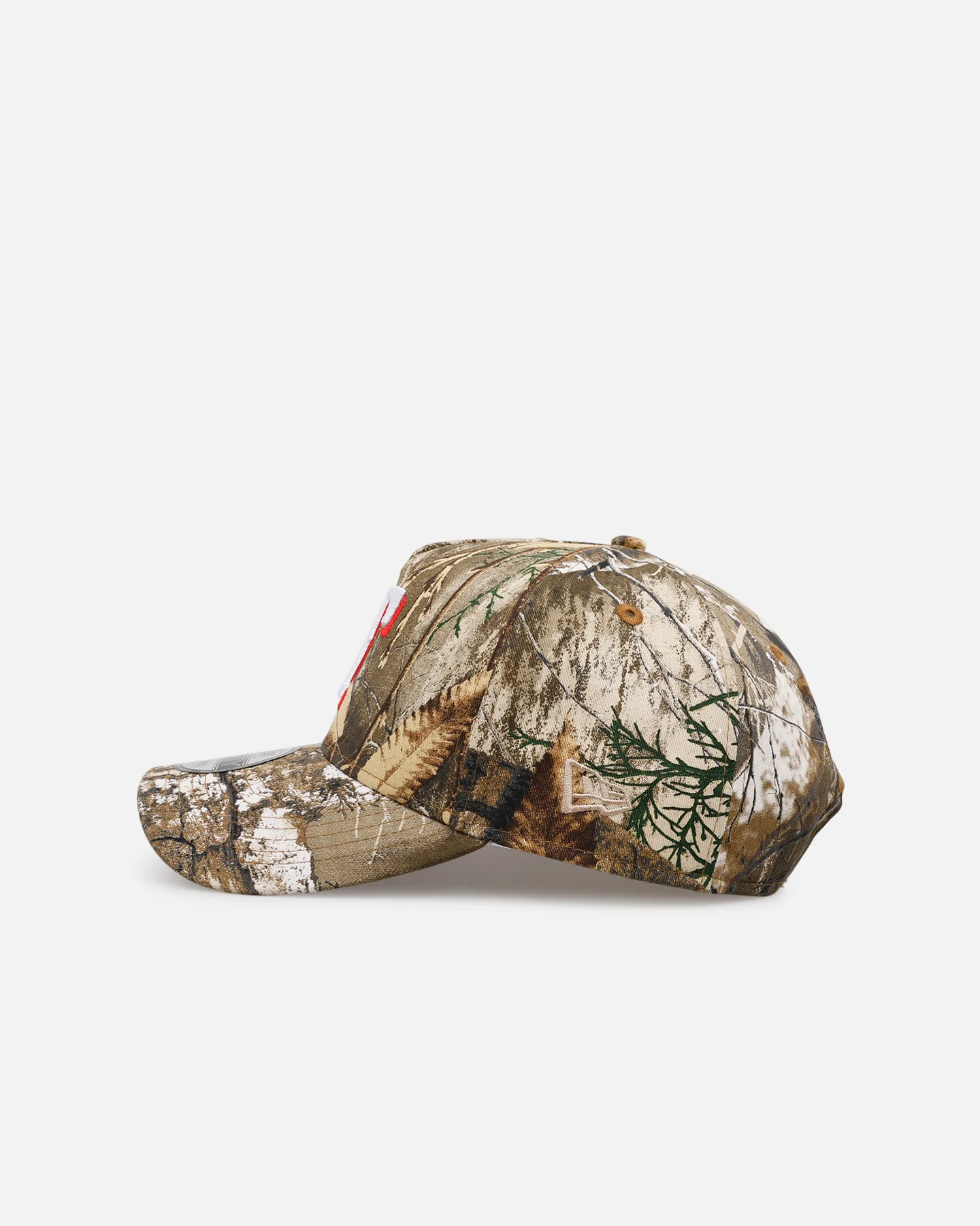 New Era Texas Rangers 'Great Outdoors Part II' 9FORTY A-Frame Snapback Real Tree Camo - Image 4