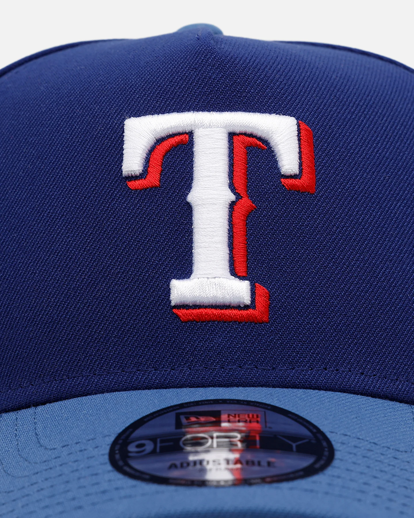 New Era Texas Rangers 'Original Team Colours Two Toned' 9FORTY A-Frame Snapback Original Team Colours - Image 5