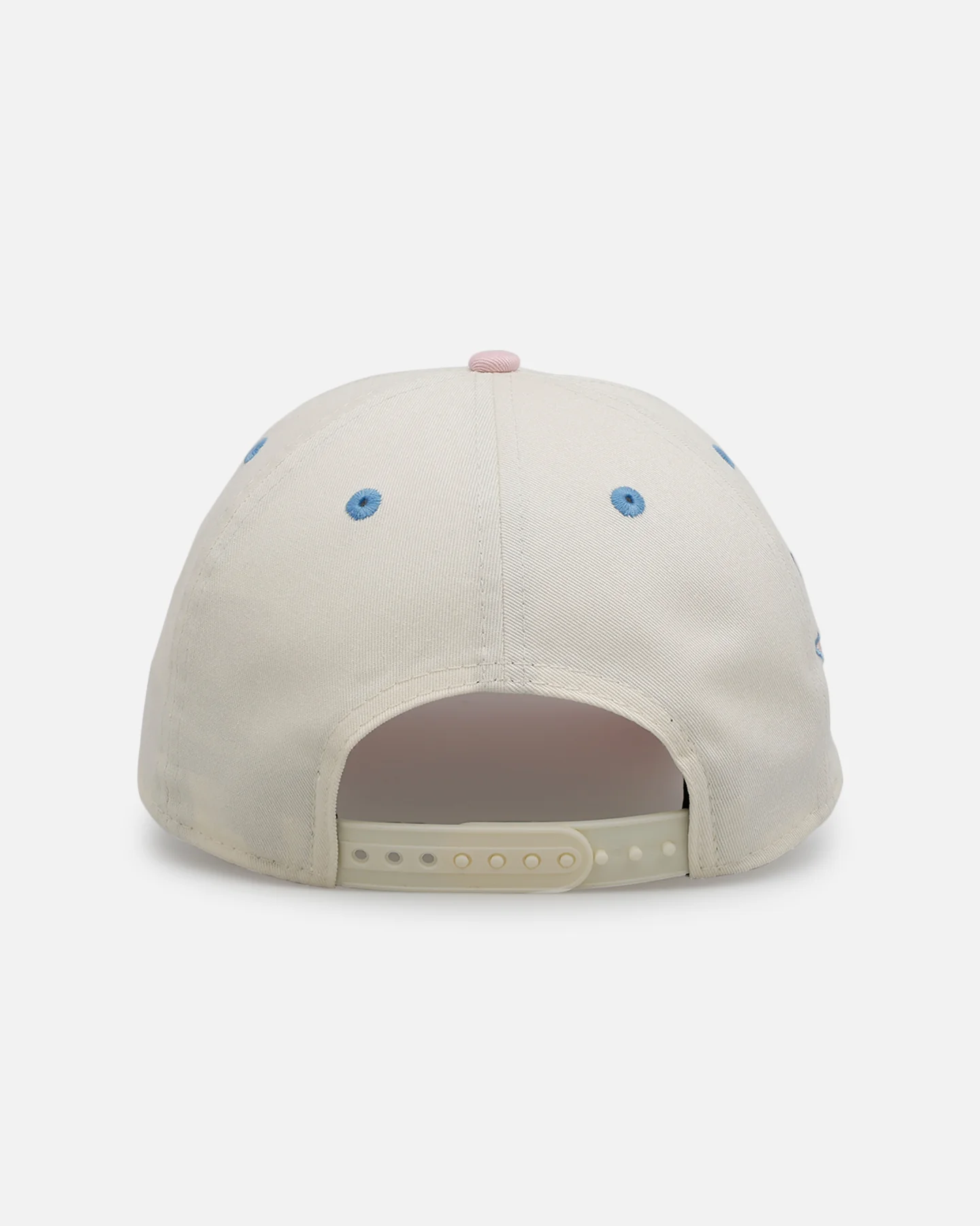 New Era Texas Rangers 'Pastel' 9FORTY A-Frame Snapback Chrome White - Image 2