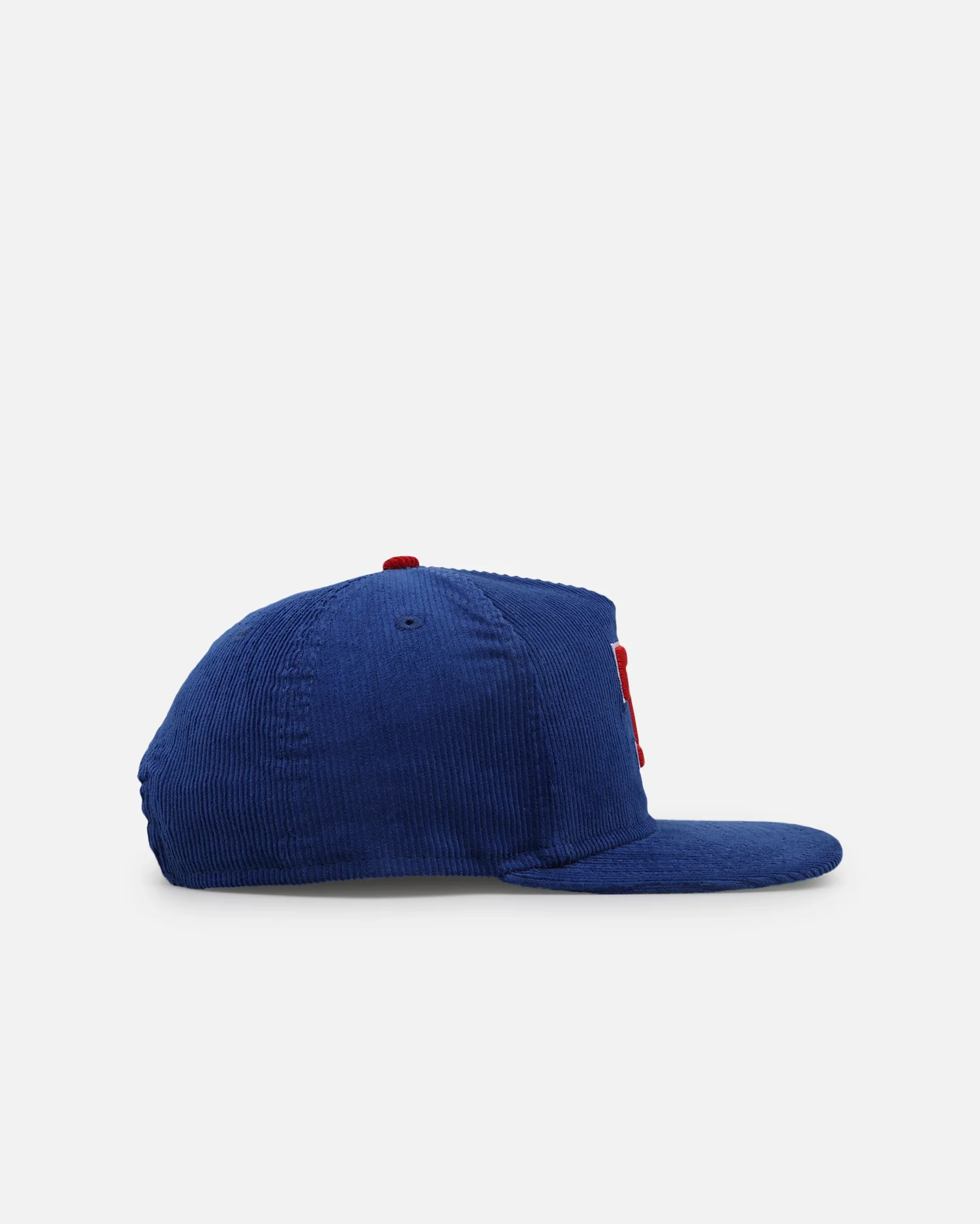 New Era Texas Rangers 'Throwback Cord Golfers' Corduroy Golfer Snapback Blue - Image 4