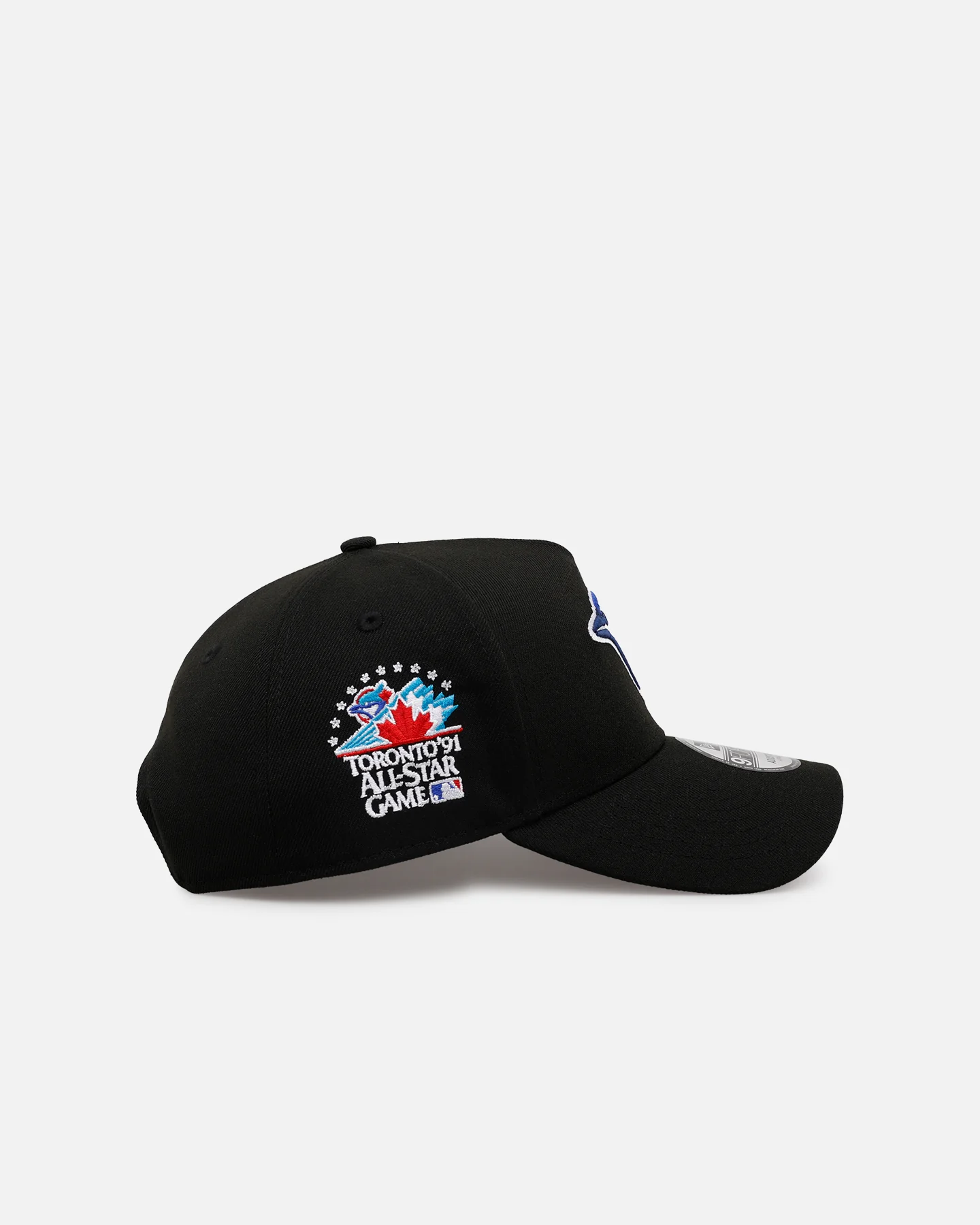 New Era Toronto Blue Jays 'Black And Team Color' 9FORTY A-Frame Snapback Black/Official Team Color - Image 3