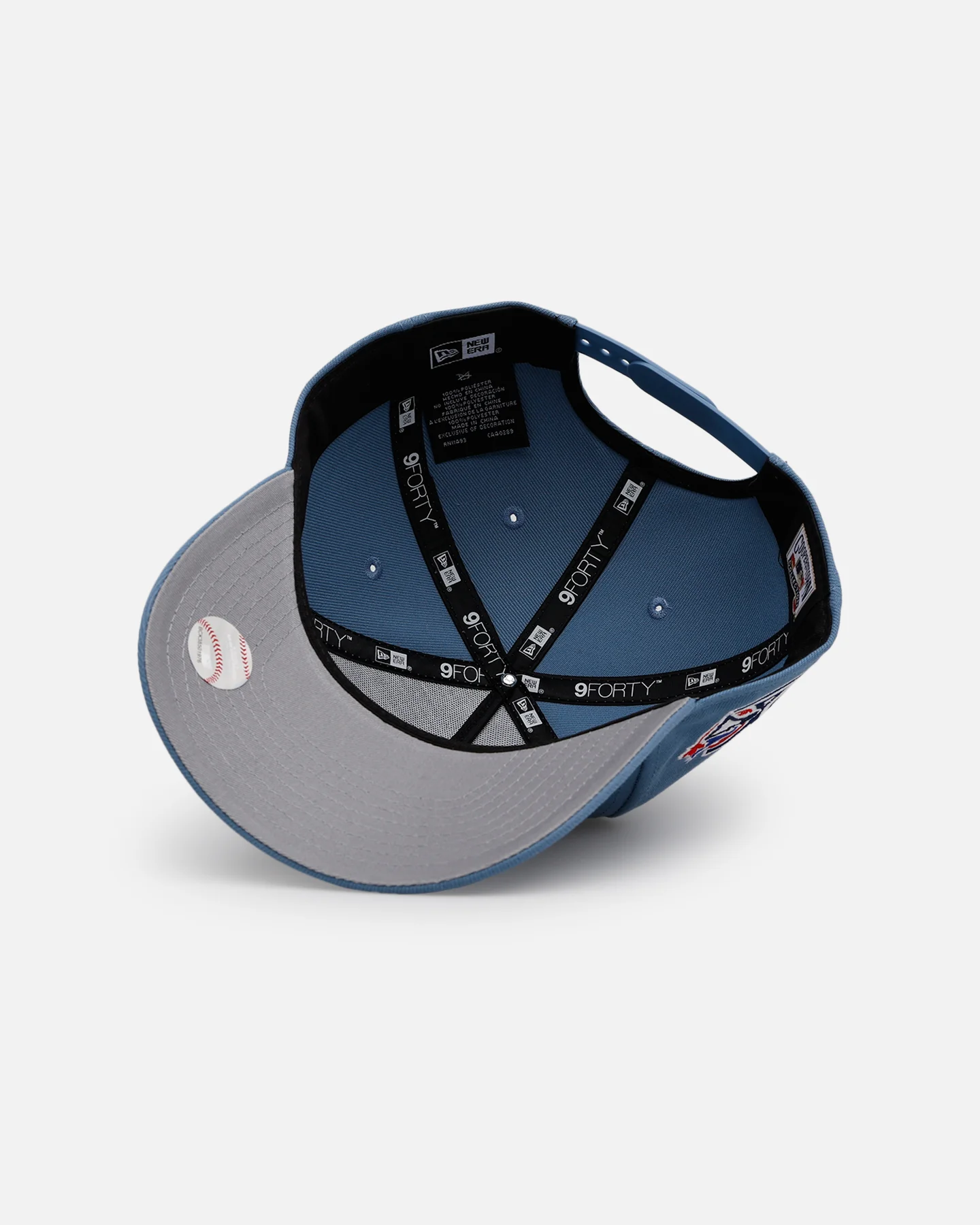 New Era Toronto Blue Jays 'Faded Blue' 9FORTY A-Frame Snapback Faded Blue - Image 6
