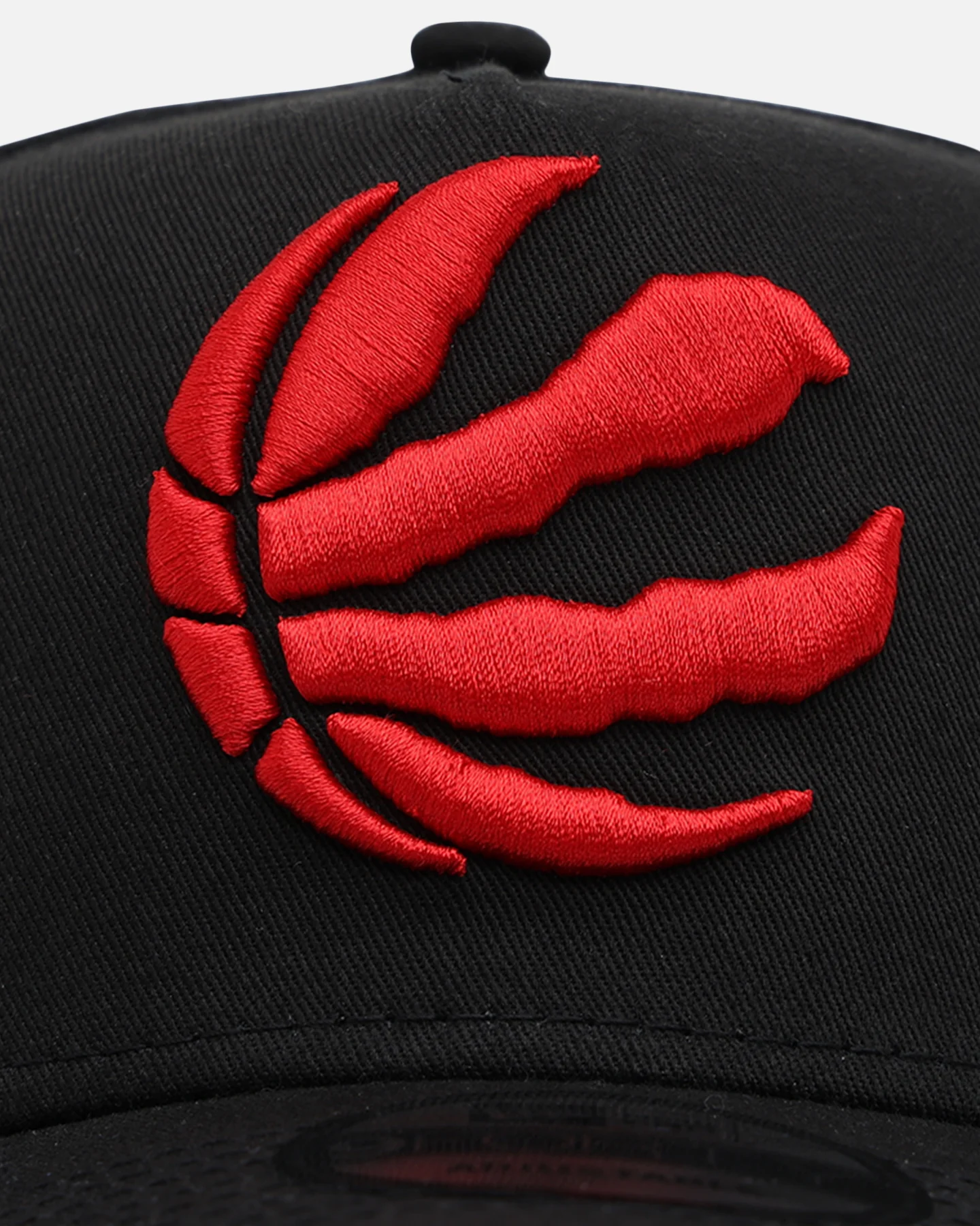 New Era Toronto Raptors 'Upside Down NBA' 9FORTY A-Frame Snapback Black - Image 5