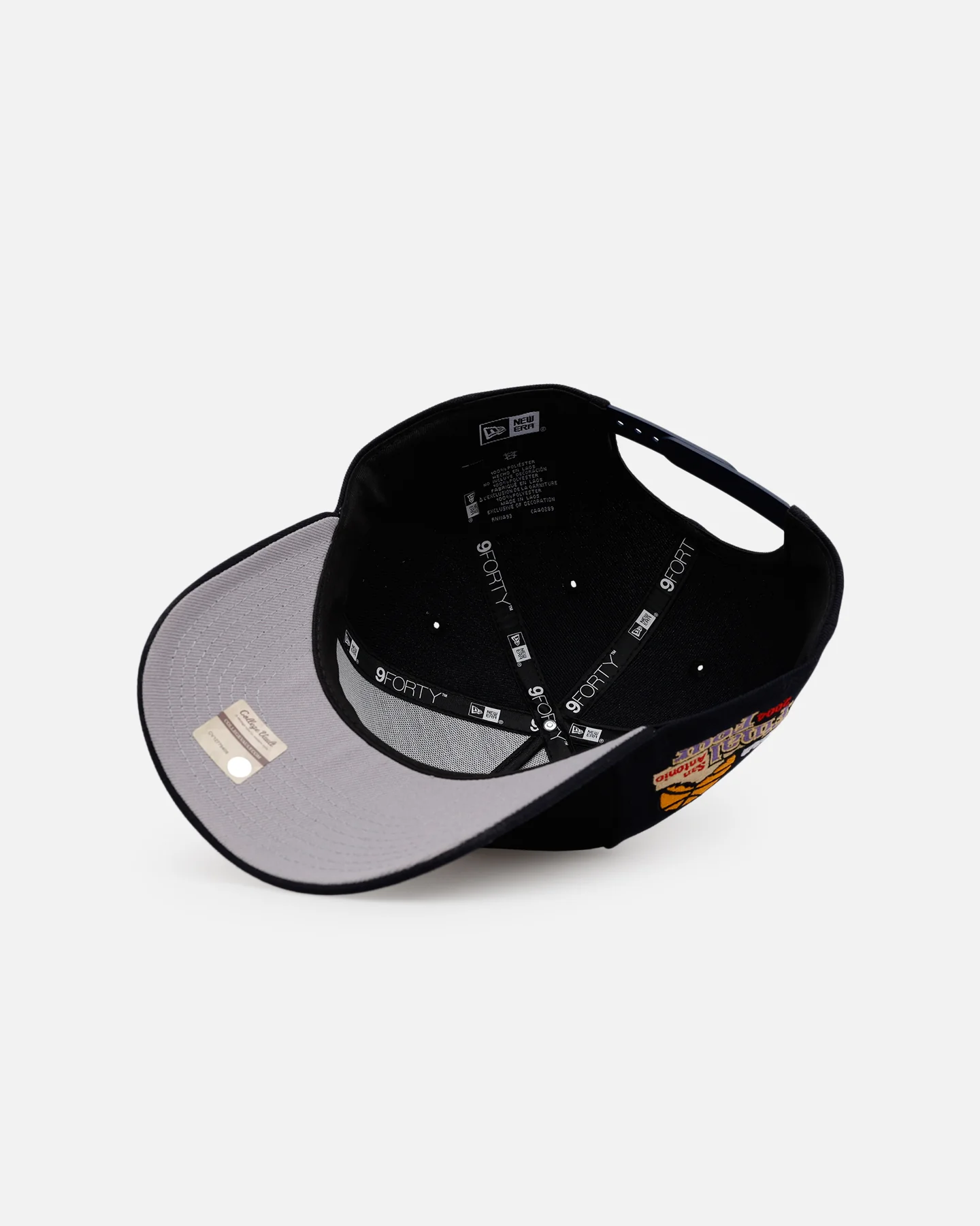 New Era UConn Huskies 'Retro Final Four' 9FORTY A-Frame Snapback Official Team Color - Image 6