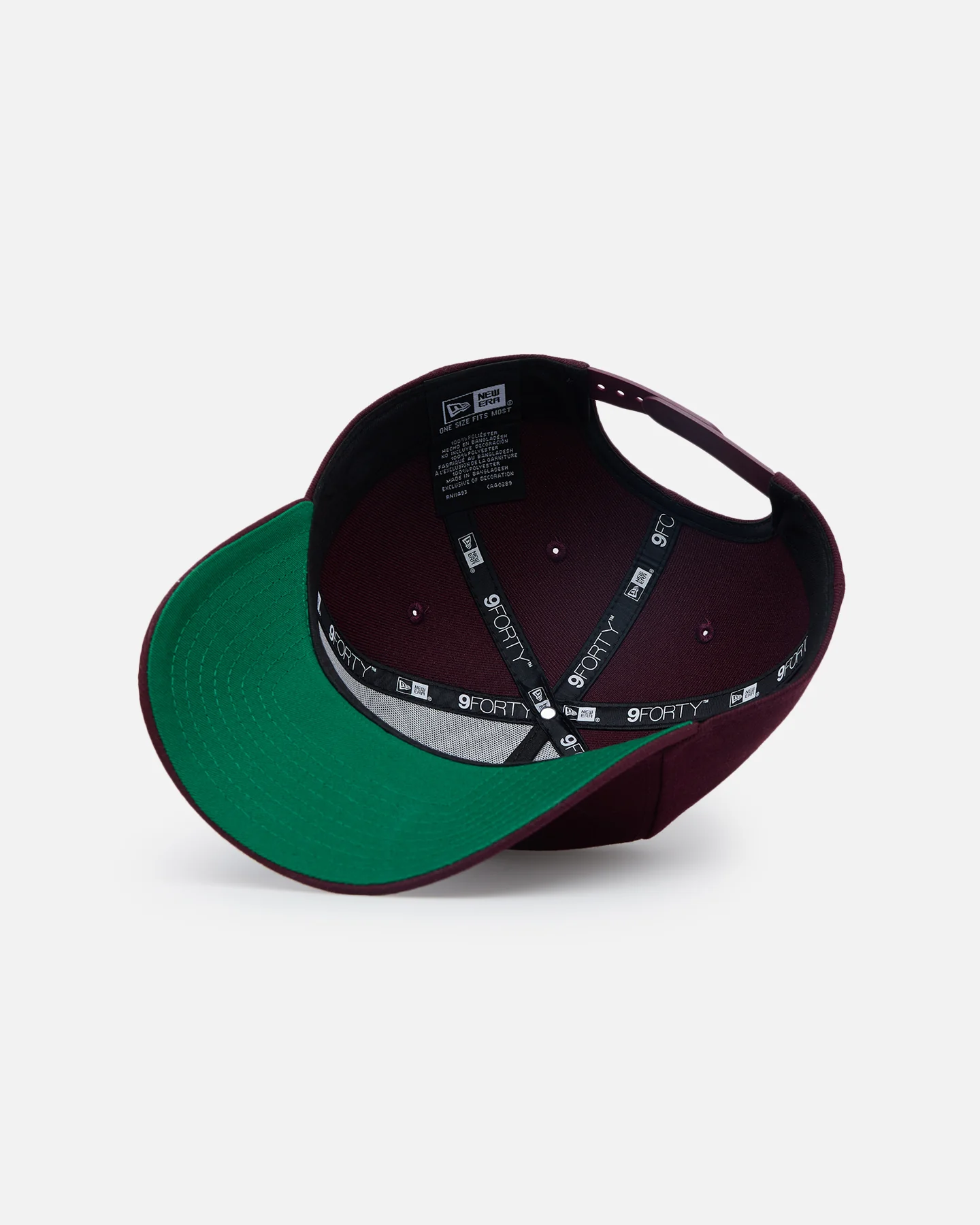 New Era Union Laguna Algodon "Liga Mexicana De Beisbol" 9FORTY Snapback Maroon - Image 6