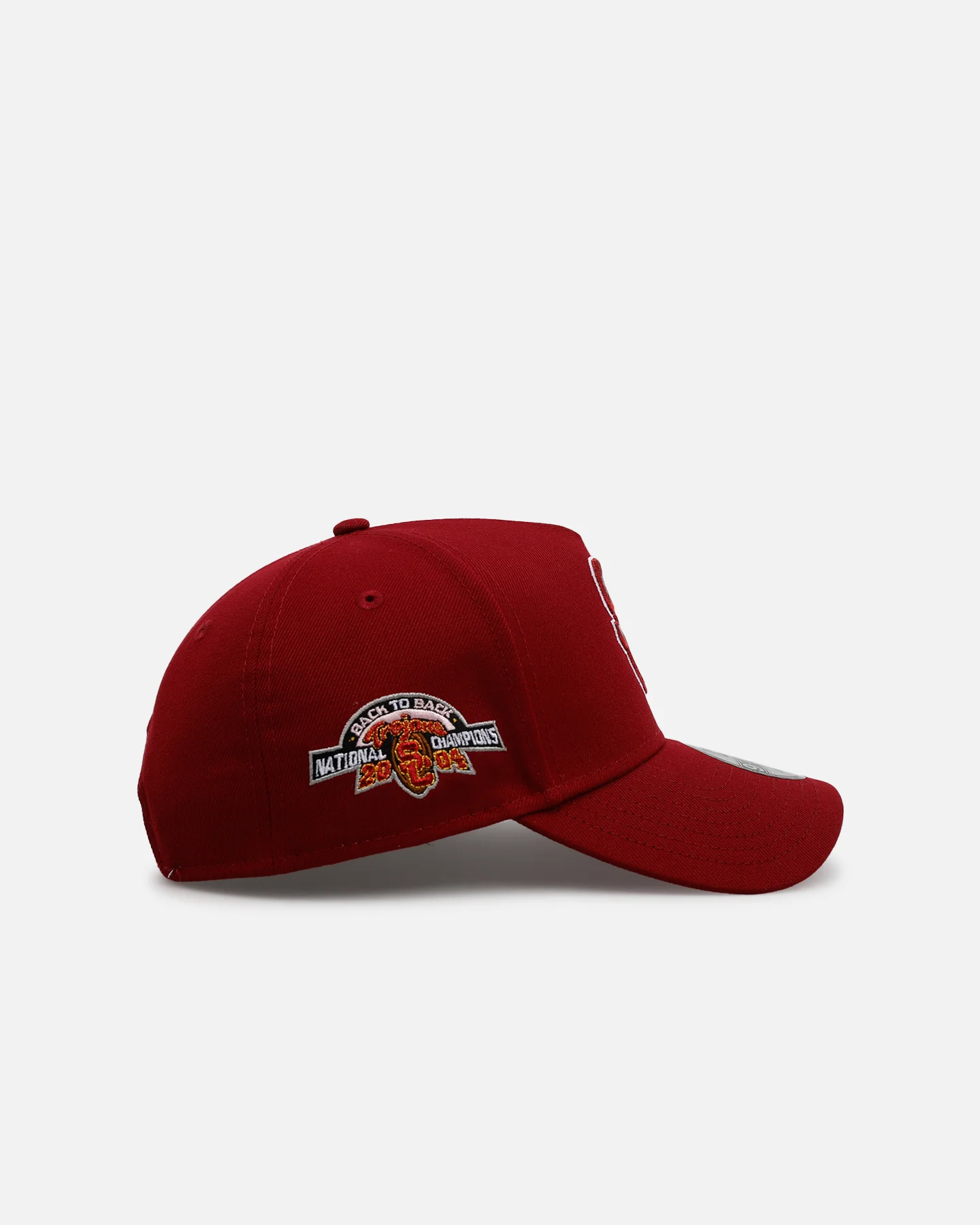 New Era University Of Southern California Trojans 'Candy Apple' 9FORTY A-Frame Snapback Cardinal - Image 3