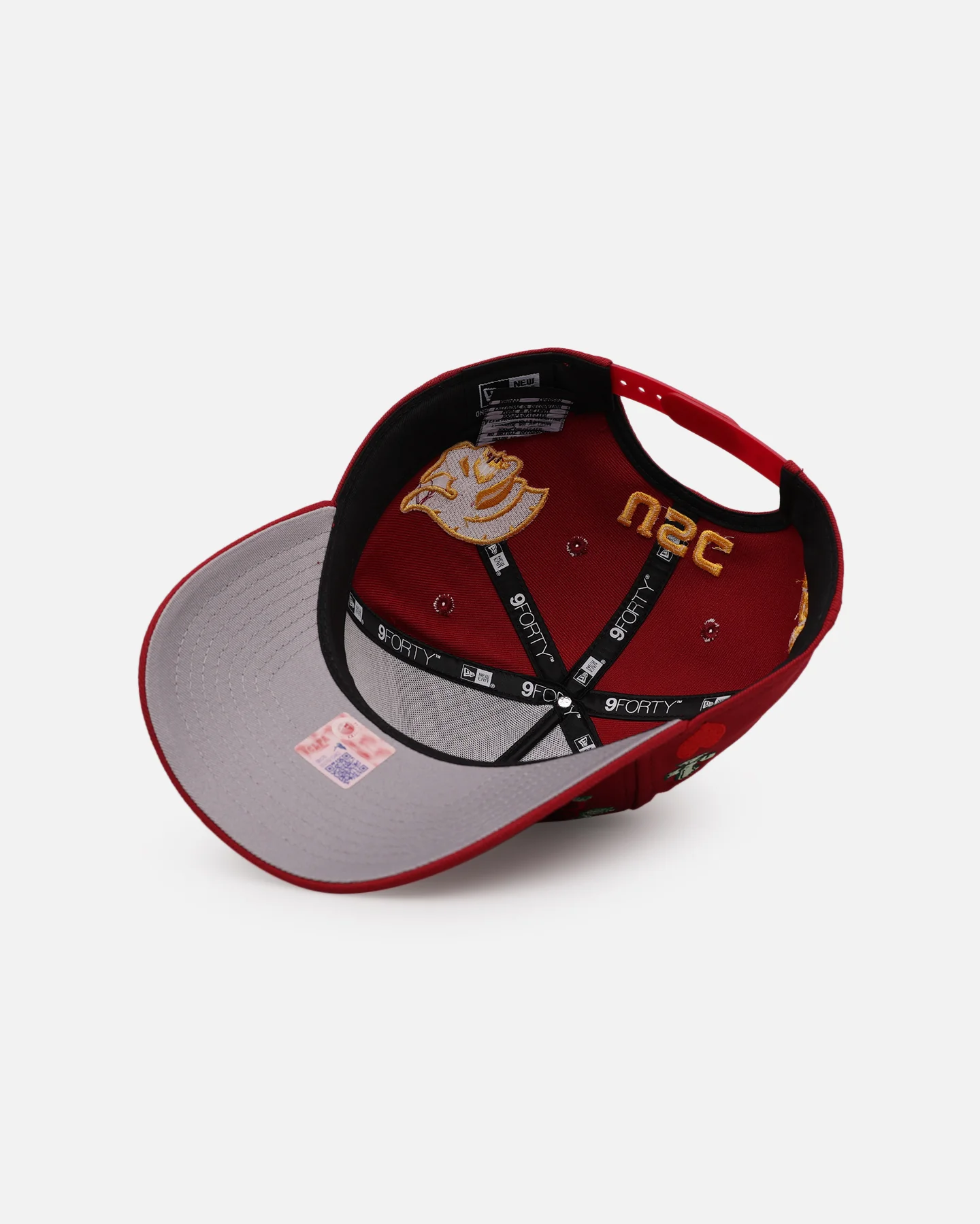 New Era University Of Southern California Trojans 'One Love' 9FORTY A-Frame Snapback Official Team Color - Image 6