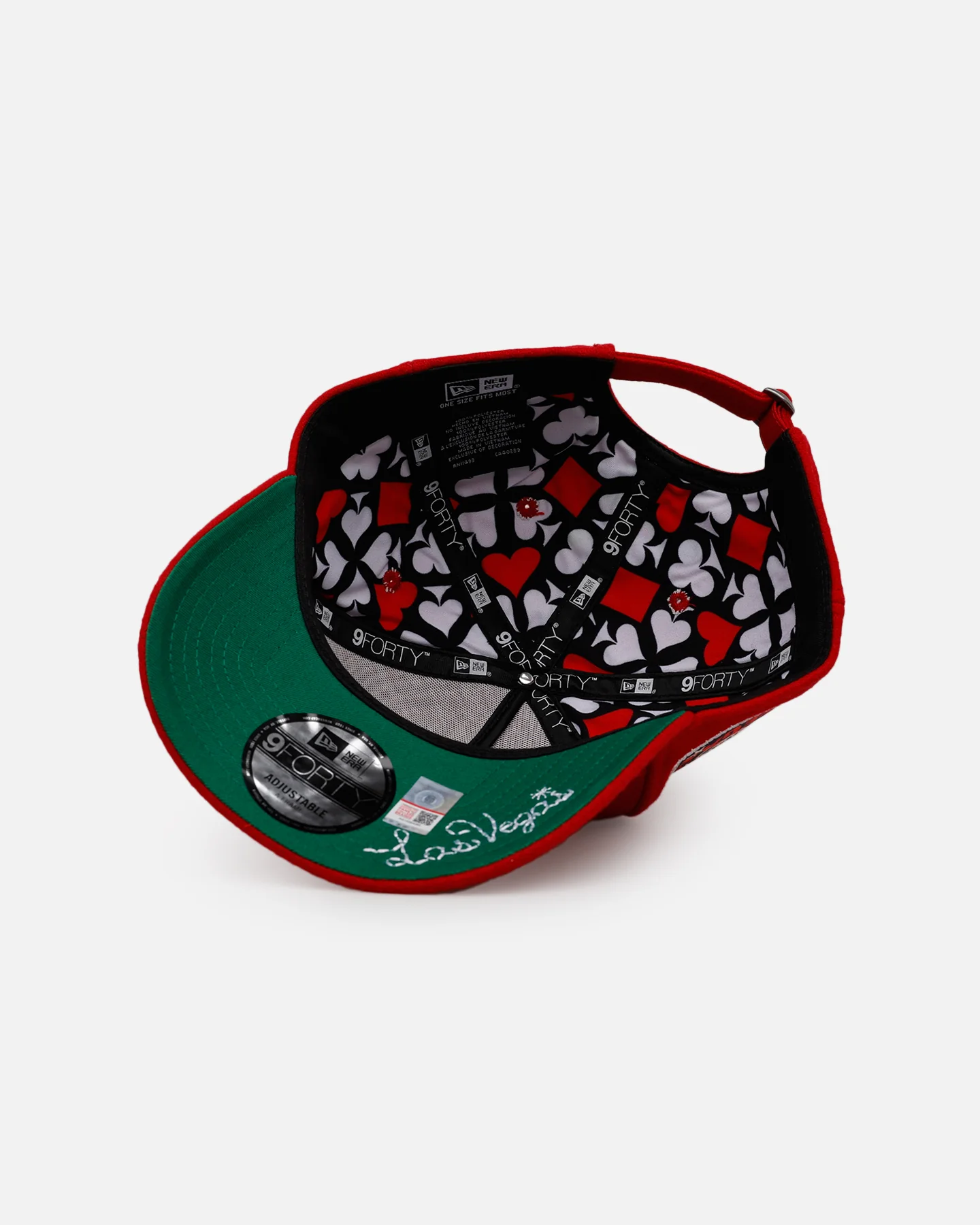 New Era UNLV Rebels 'Lost Wages' 9FORTY A-Frame Snapback Red - Image 6