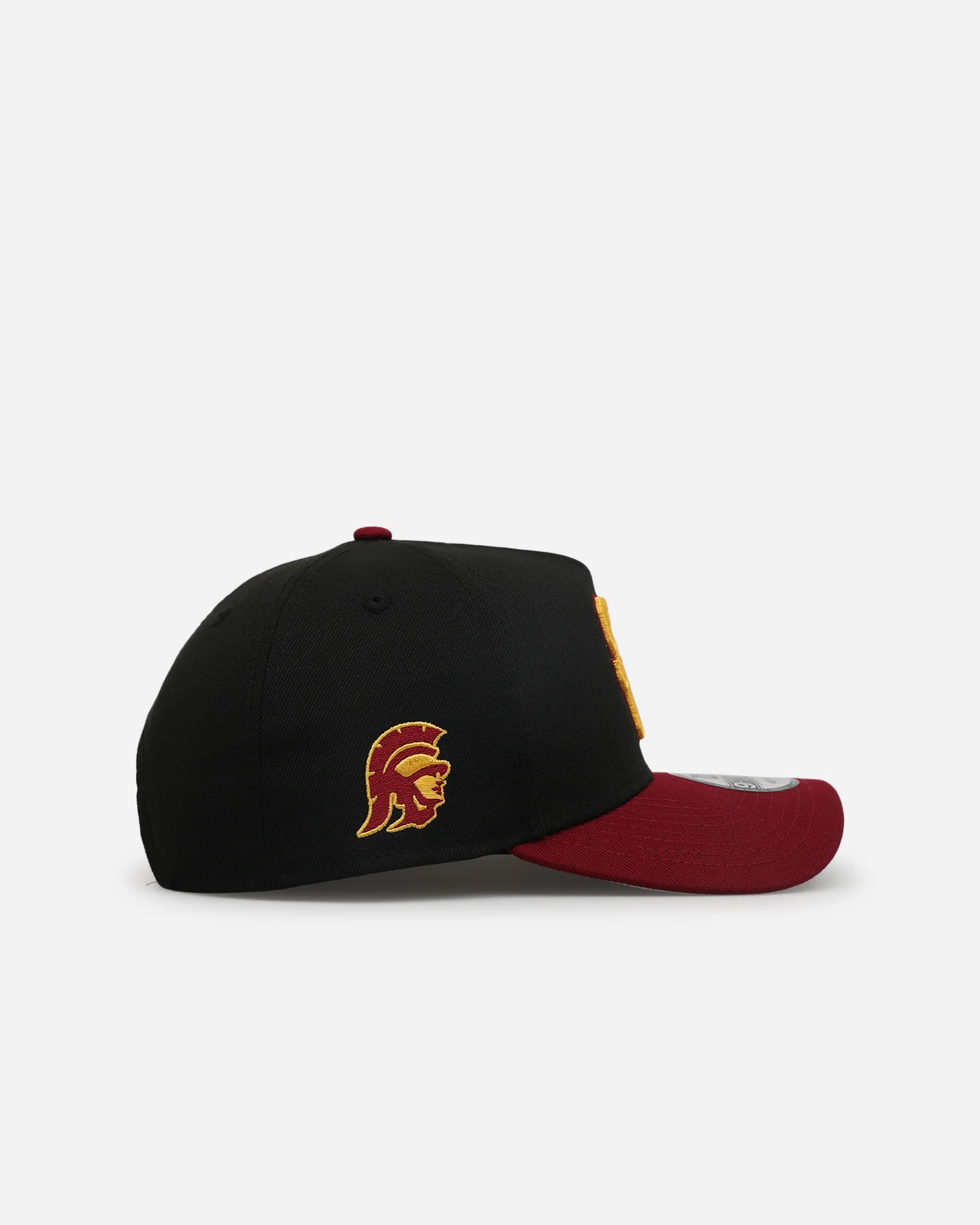 New Era University Of Southern California Trojans 'USC Pack' 9FORTY A-Frame Snapback Black/Burgundy - Image 3