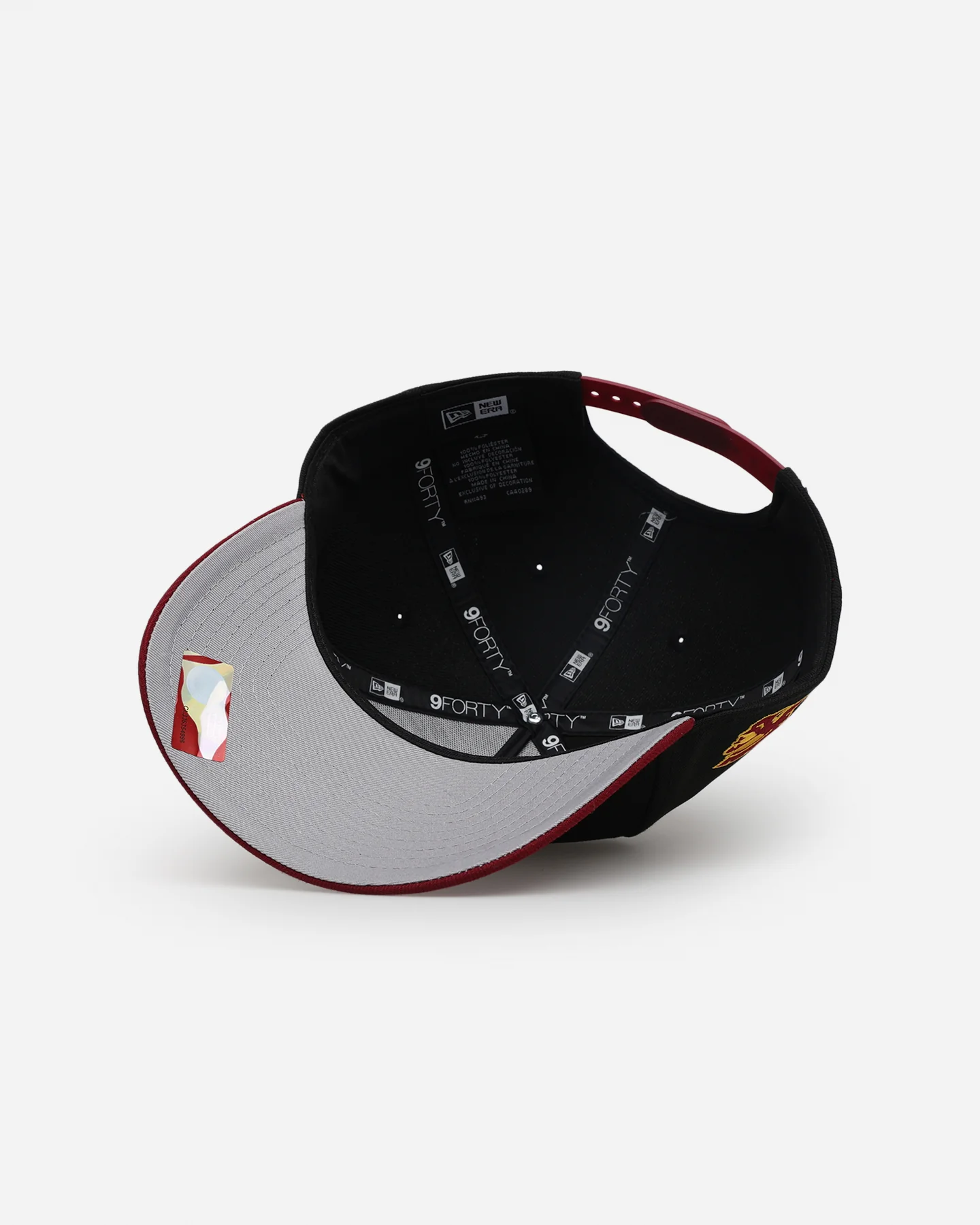 New Era University Of Southern California Trojans 'USC Pack' 9FORTY A-Frame Snapback Black/Burgundy - Image 6