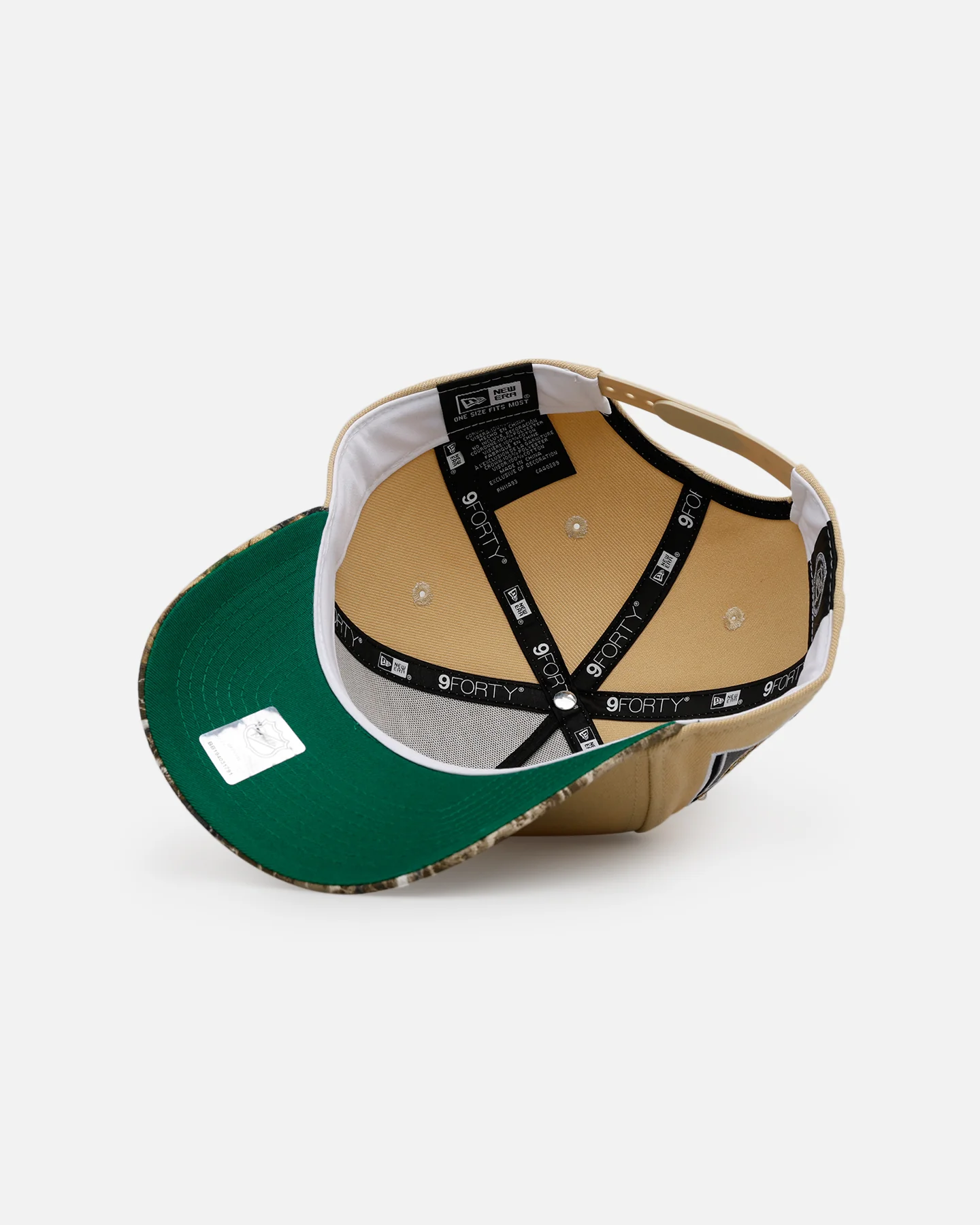 New Era Vegas Golden Knights 'Realtree Visor' 9FORTY A-Frame Snapback Official Team Color - Image 6