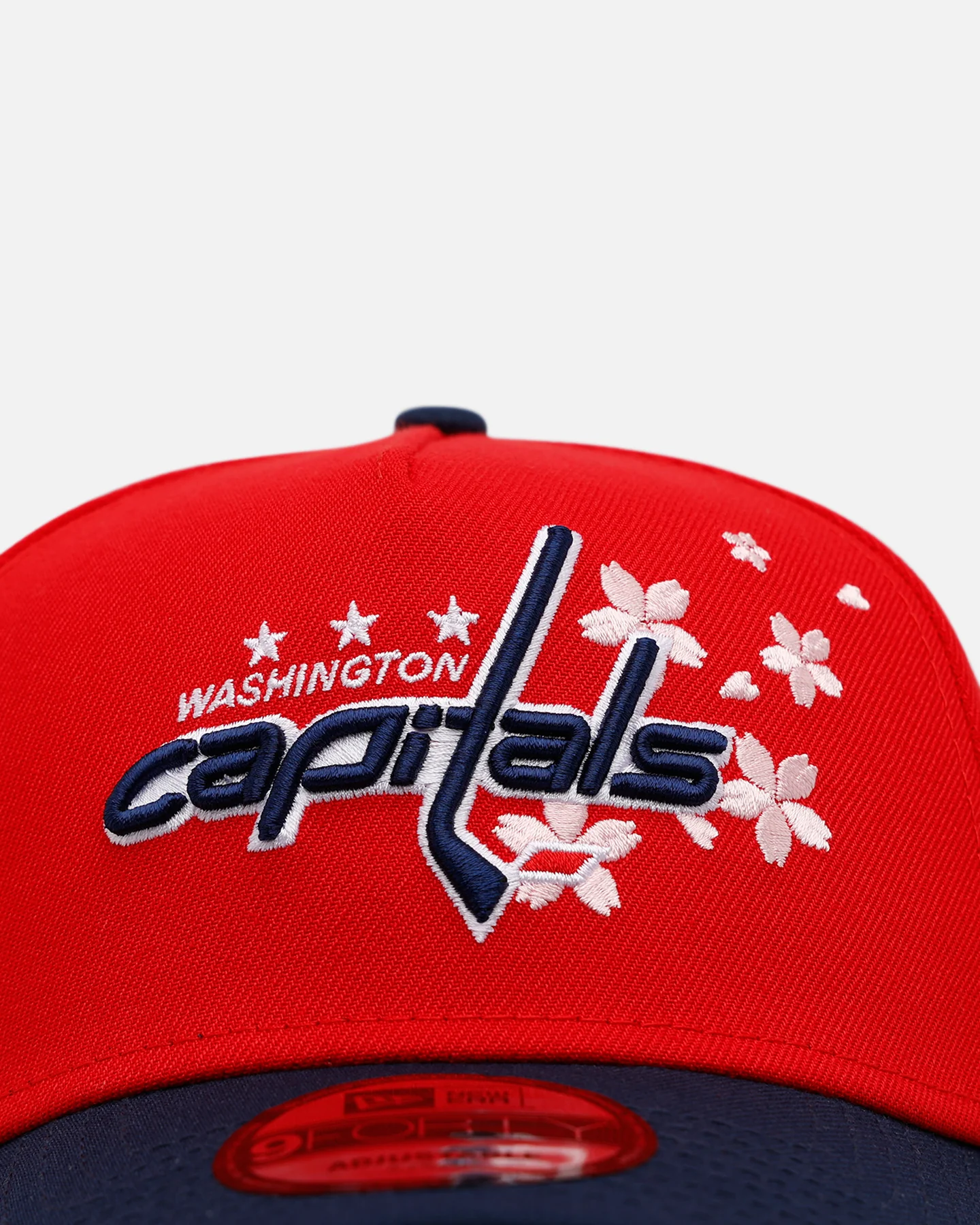 New Era Washington Capitals 'Cherry Blossoms' 9FORTY A-Frame Snapback Official Team Color - Image 5