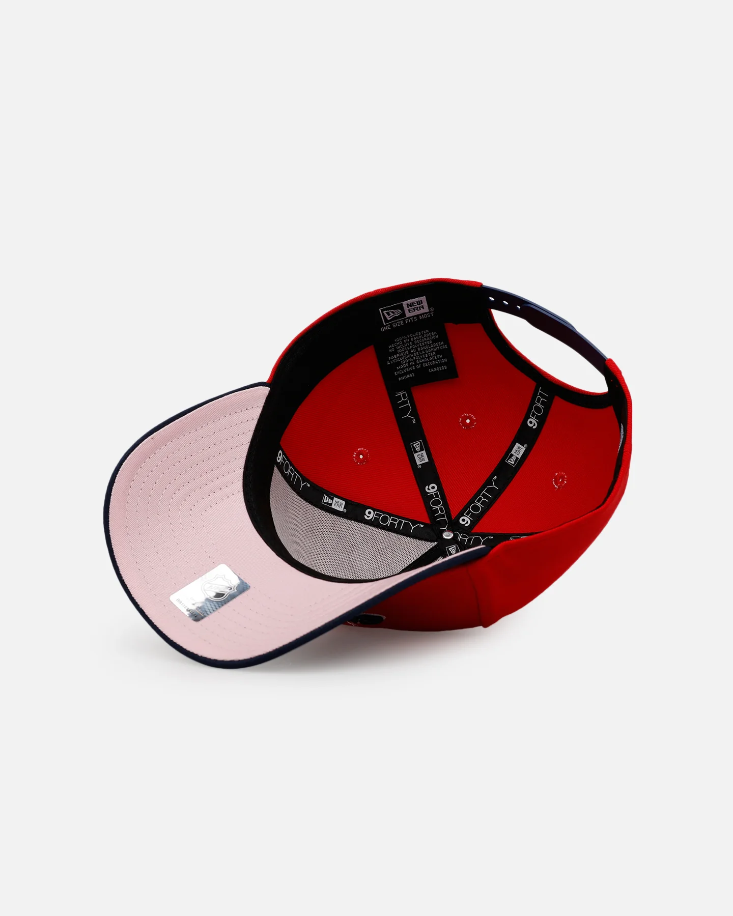 New Era Washington Capitals 'Cherry Blossoms' 9FORTY A-Frame Snapback Official Team Color - Image 6