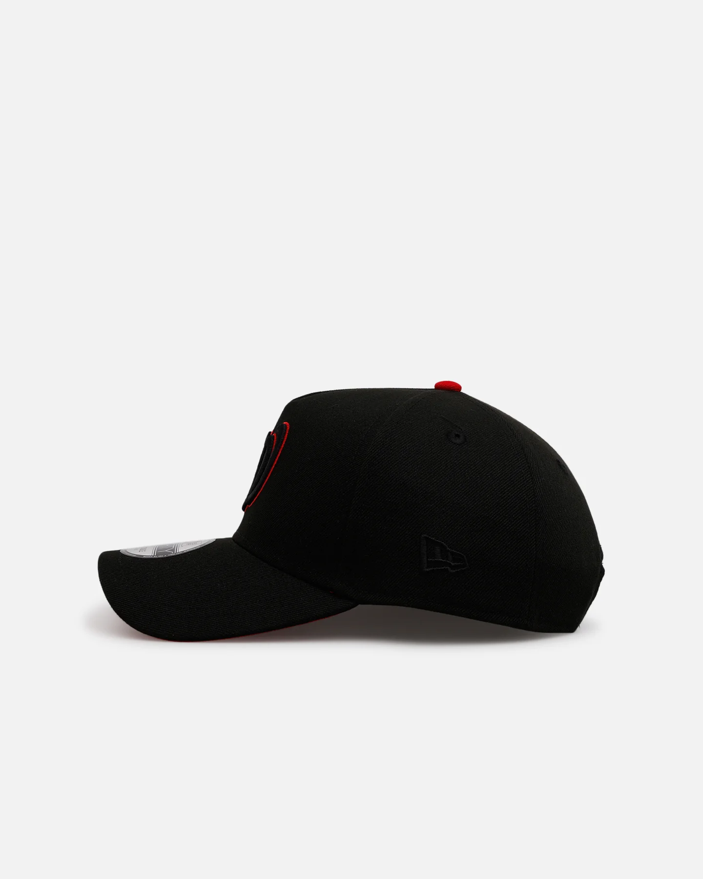 New Era Washington Nationals 'Outline' 9FORTY A-Frame Snapback Black - Image 4
