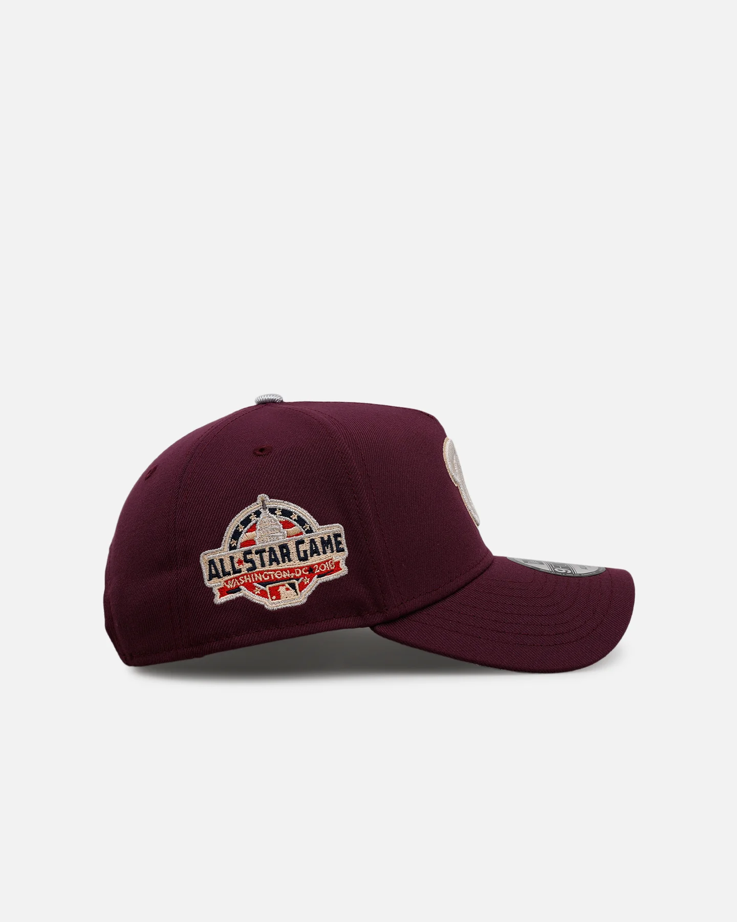 New Era Washington Nationals 'Plum' 9FORTY A-Frame Snapback Plum - Image 3