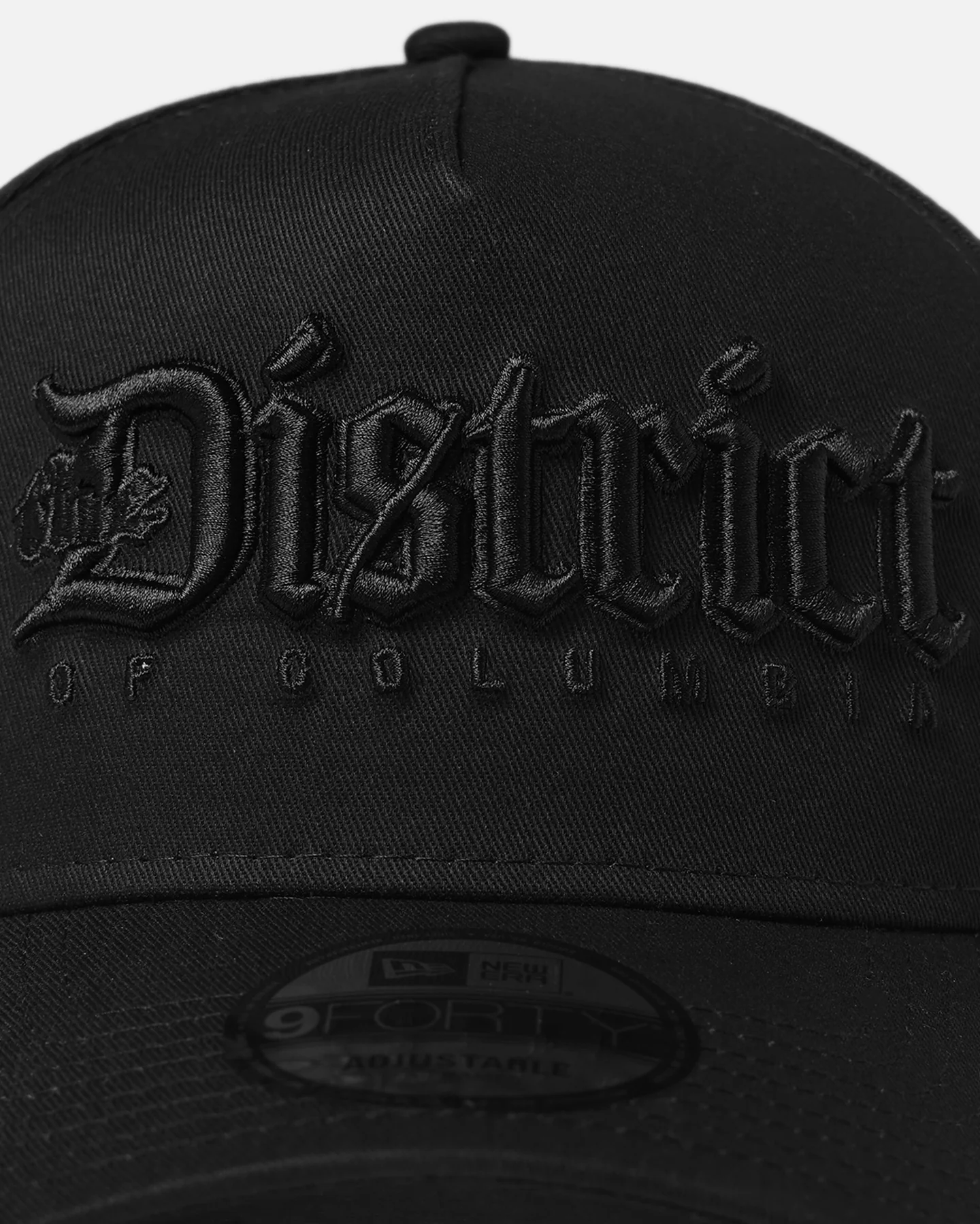 New Era Washington Wizards 'NBA Black On Black' 9FORTY A-Frame Snapback Black - Image 5