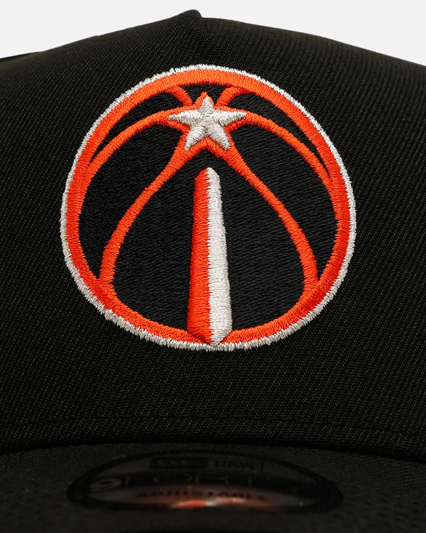 New Era Washington Wizards 'NBA Dia De Los Muertos' 9FORTY A-Frame Snapback Black/Orange - Image 5