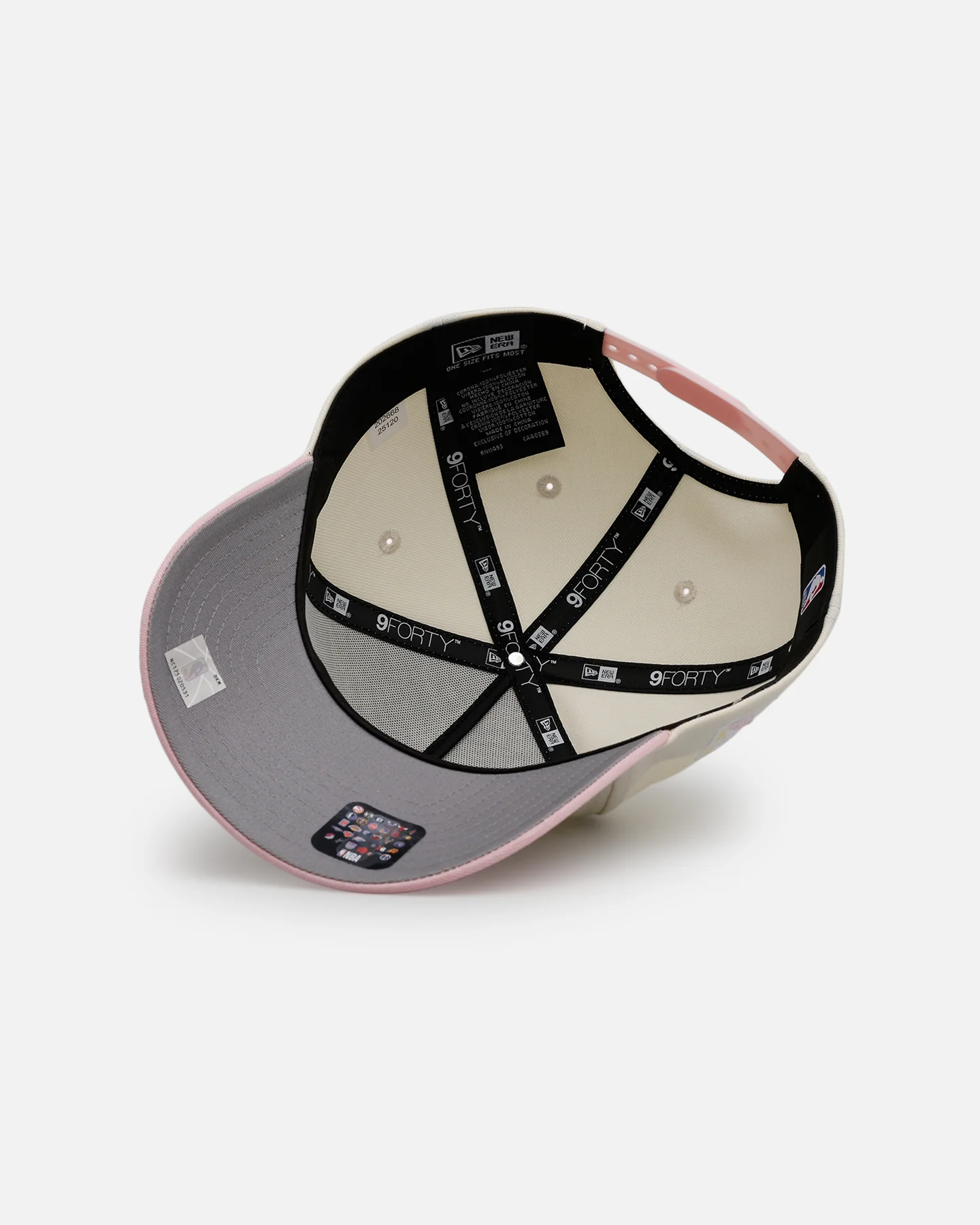 New Era Washington Wizards 'Pink Lemonade' 9FORTY A-Frame Snapback Pink/Yellow - Image 6