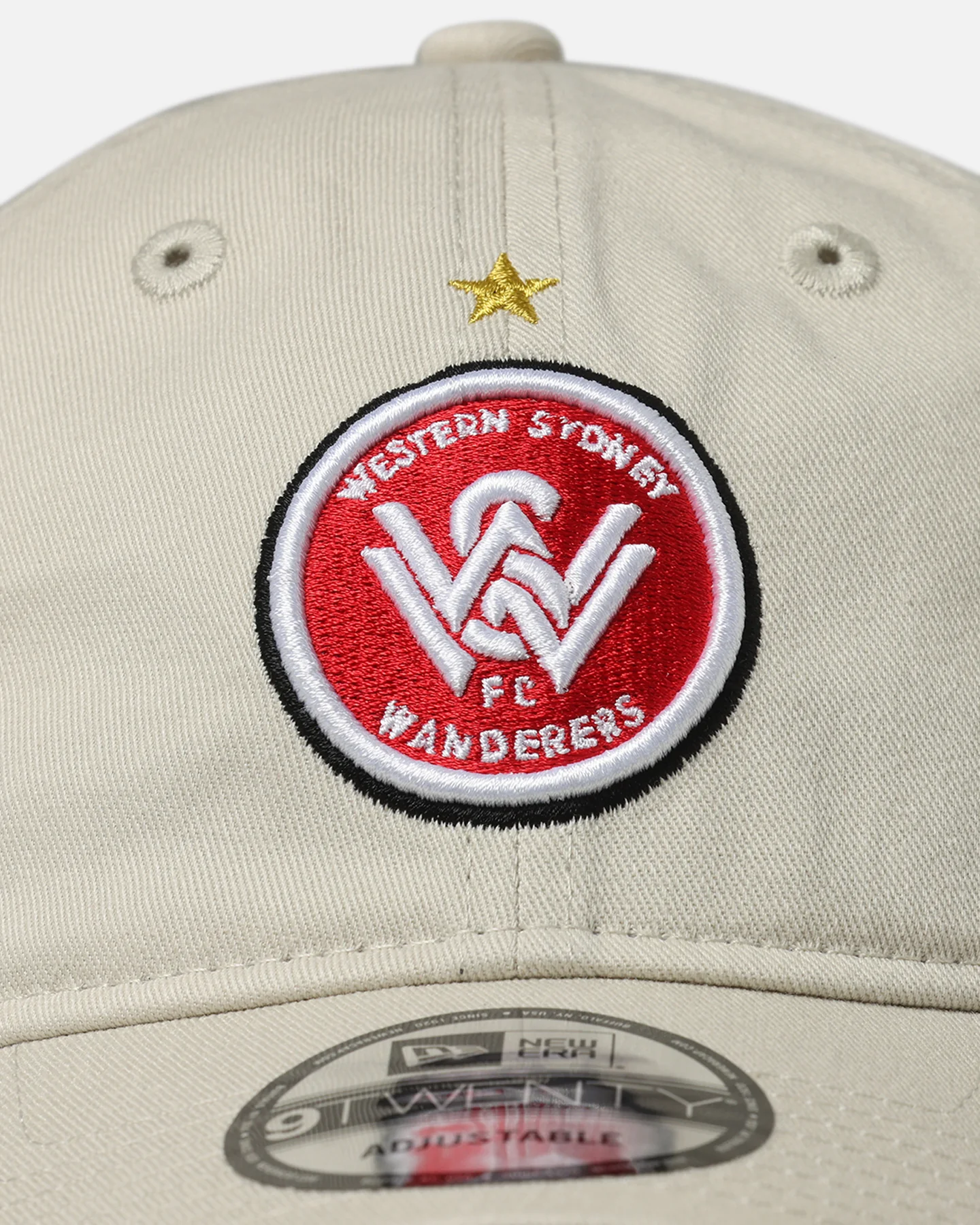 New Era Western Sydney Wanderers FC 'A-League Season Kick Off' 9TWENTY Strapback Medium Beige - Image 5