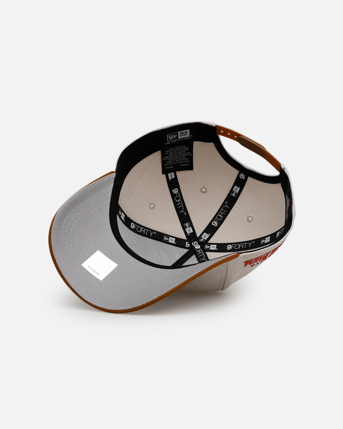 New Era Wichita Wind Surge 'MILB Theme Night' 9FORTY A-Frame Snapback Stone - Image 6