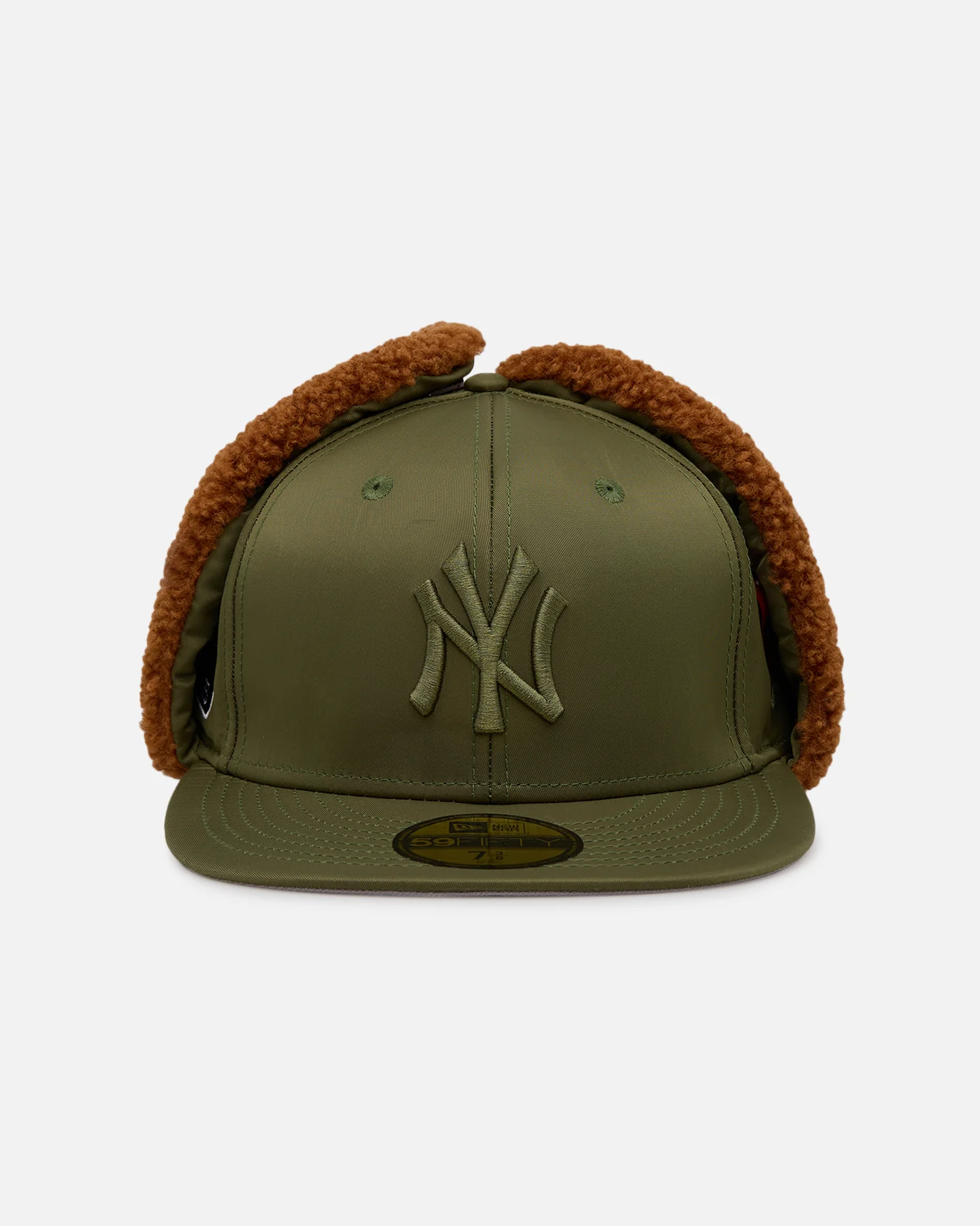 New Era X Alpha Industries New York Yankees 59FITY Dog Ear Fitted Olive