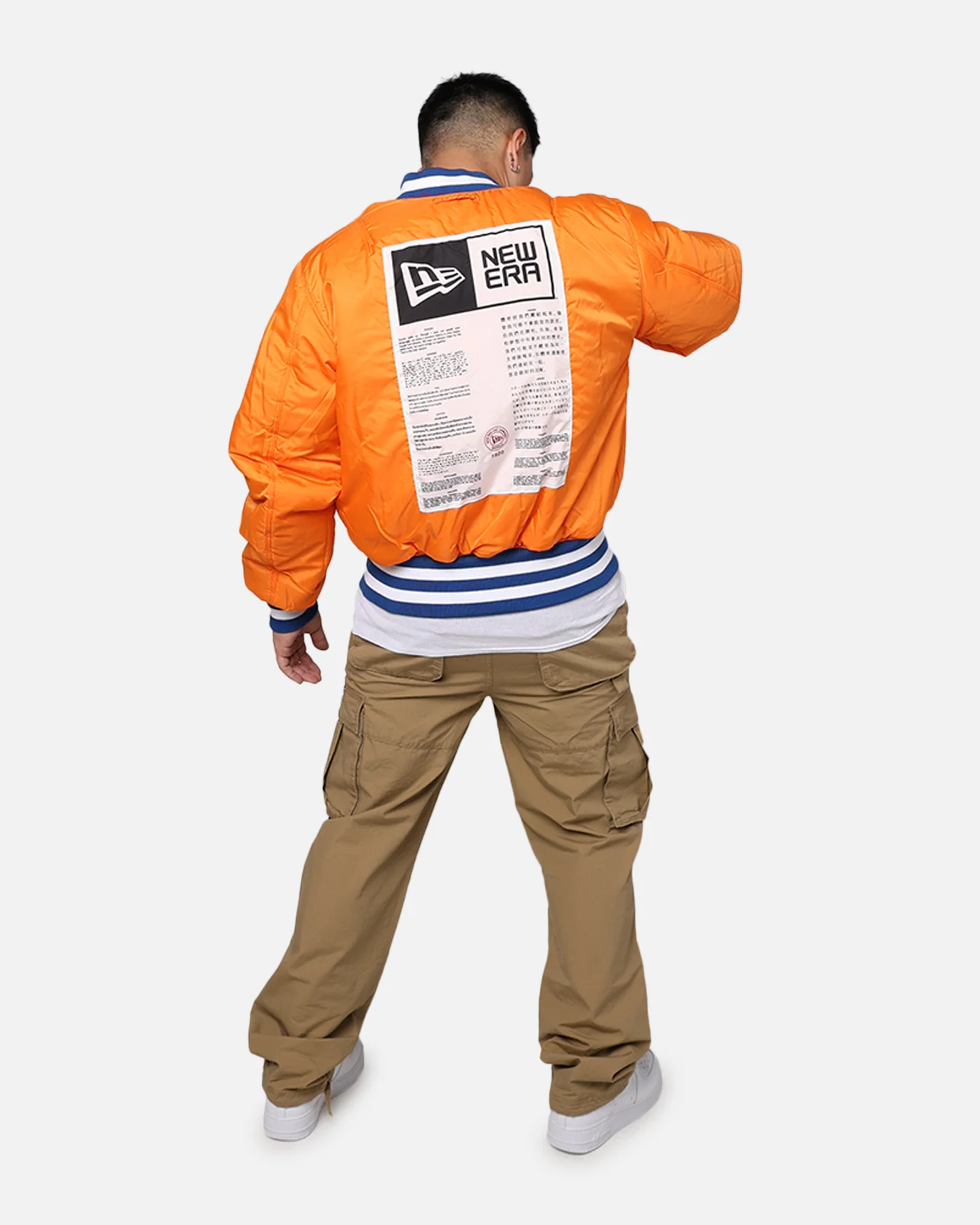 New Era X Alpha Series X NFL Denver Broncos MA-1 Bomber Jacket Royal - Image 15