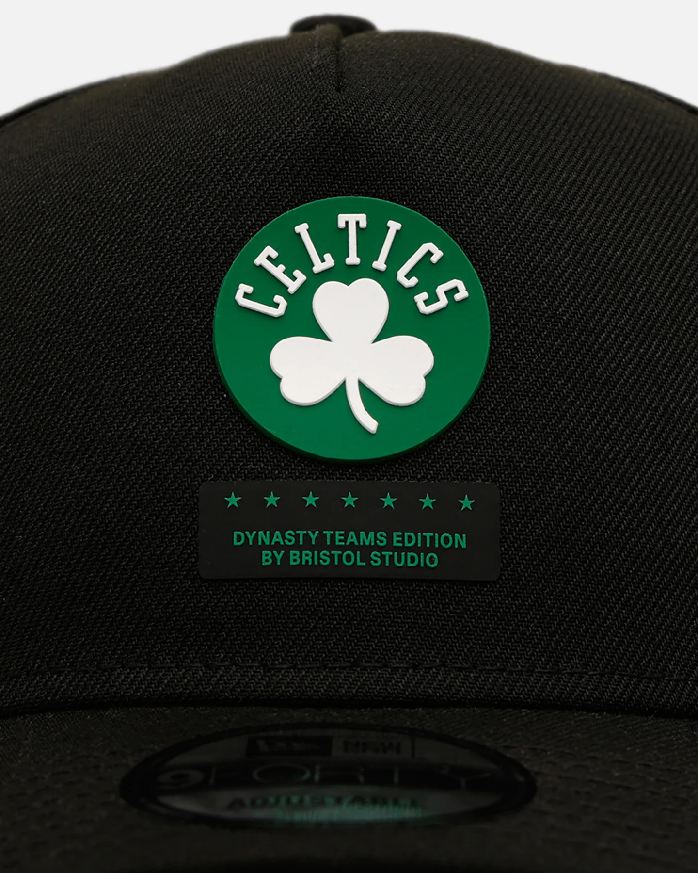 New Era X Bristol Studio Boston Celtics 'Teams Edition' 9FORTY Snapback Black - Image 5