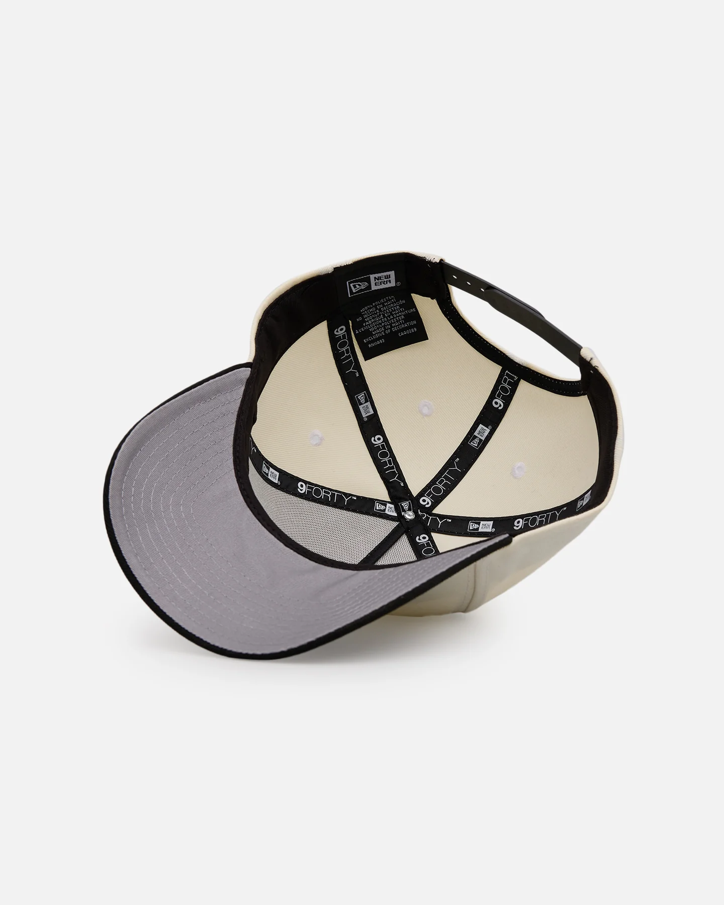 New Era X Culture Kings 9FORTY A-Frame Snapback Chrome/Black - Image 6