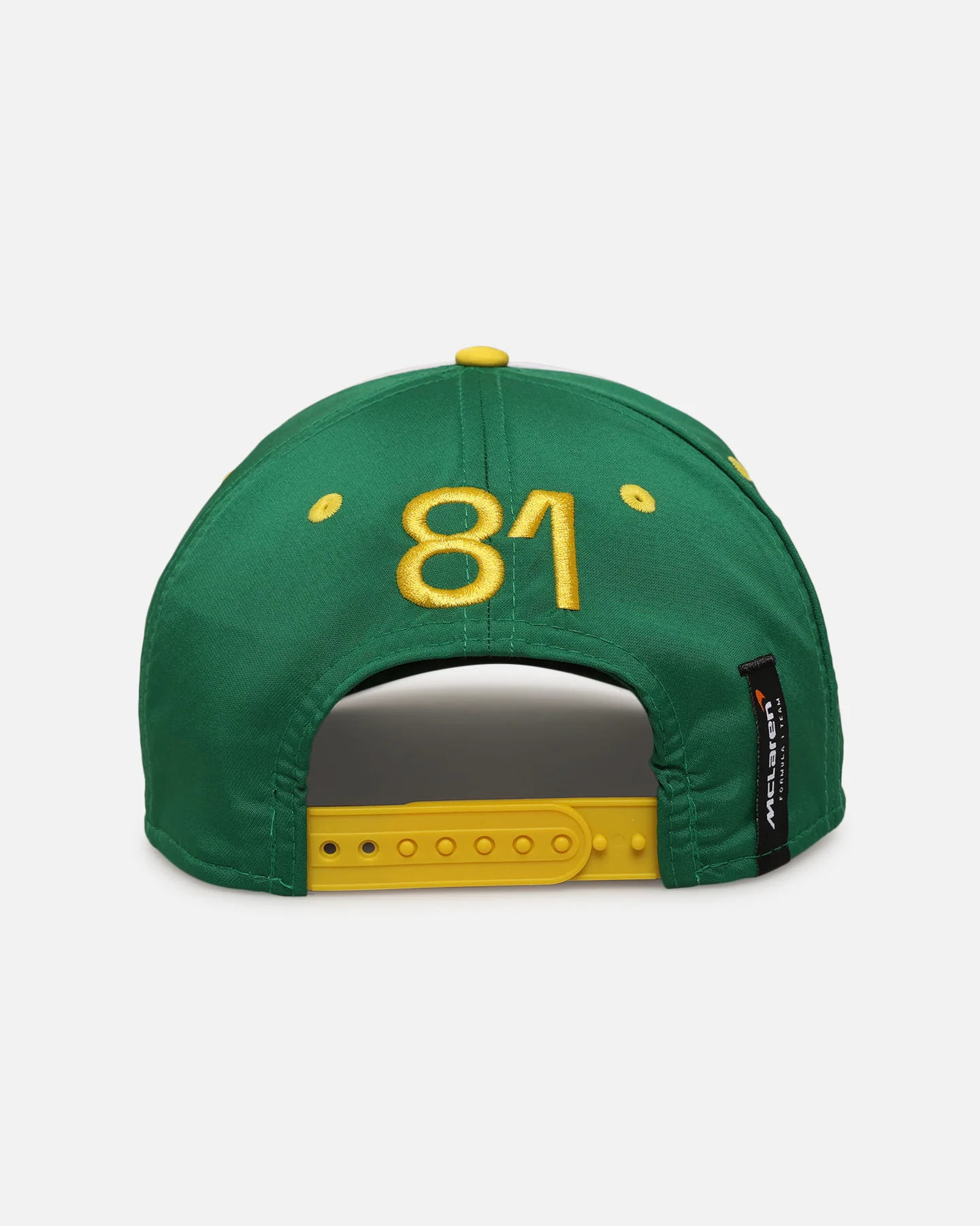 New Era x Mclaren Piastri 9SEVENTY Stretch Snapback Green - Image 2