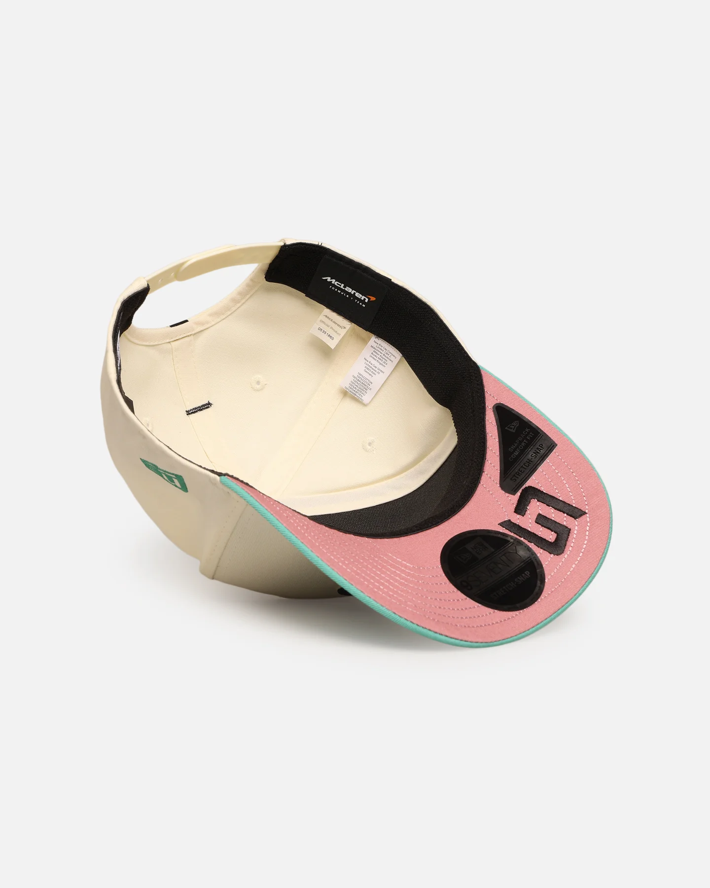New Era x McLaren F1 'Brazil' Lando Norris 9SEVENTY Snapback White - Image 6