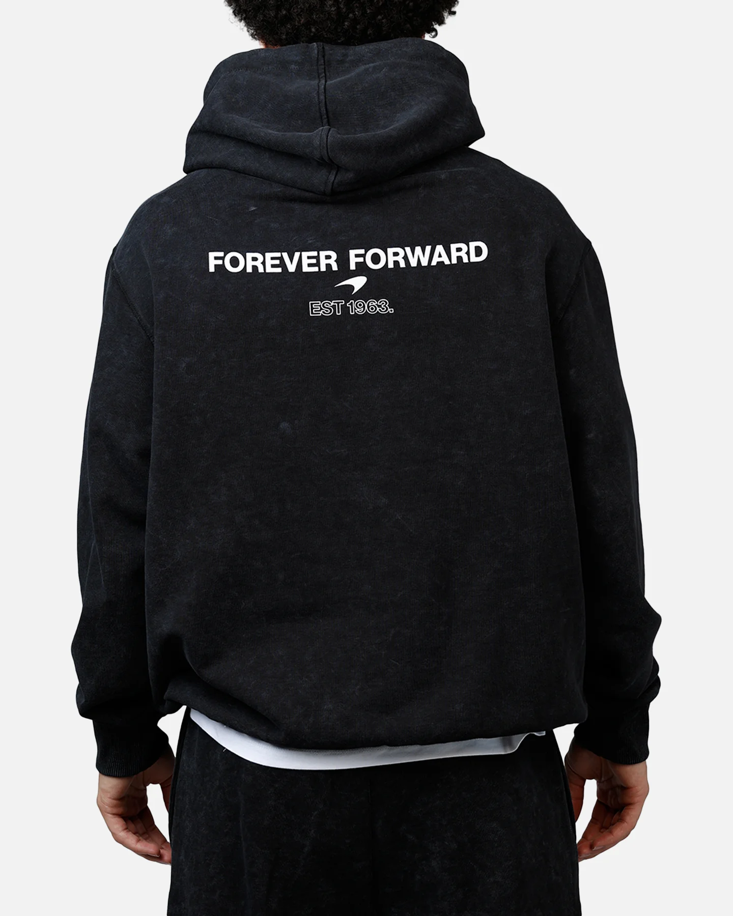 New Era X Mclaren Hoodie Black - Image 2