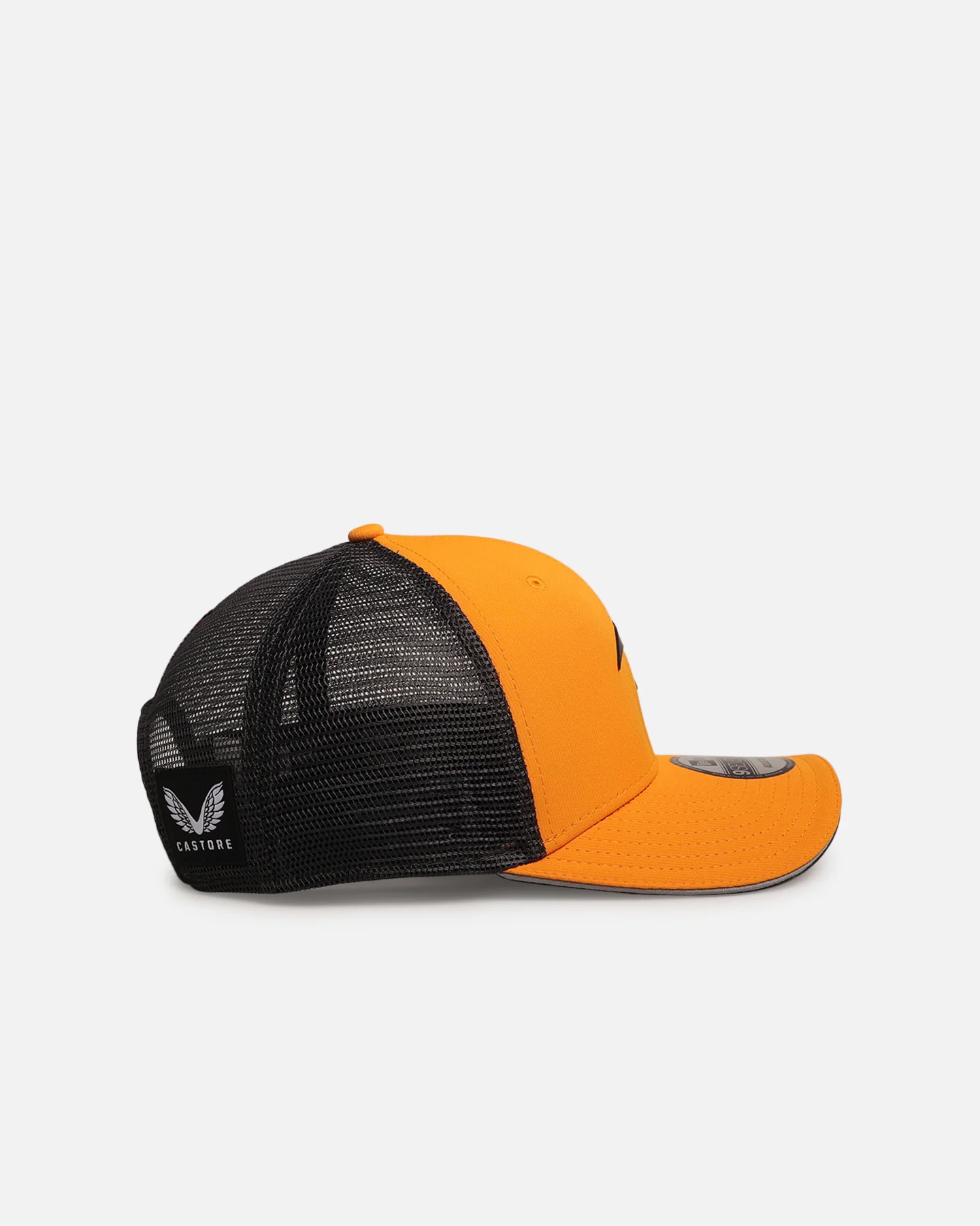 New Era X McLaren Racing 9SEVENTY Trucker Snapback Medium Orange - Image 3
