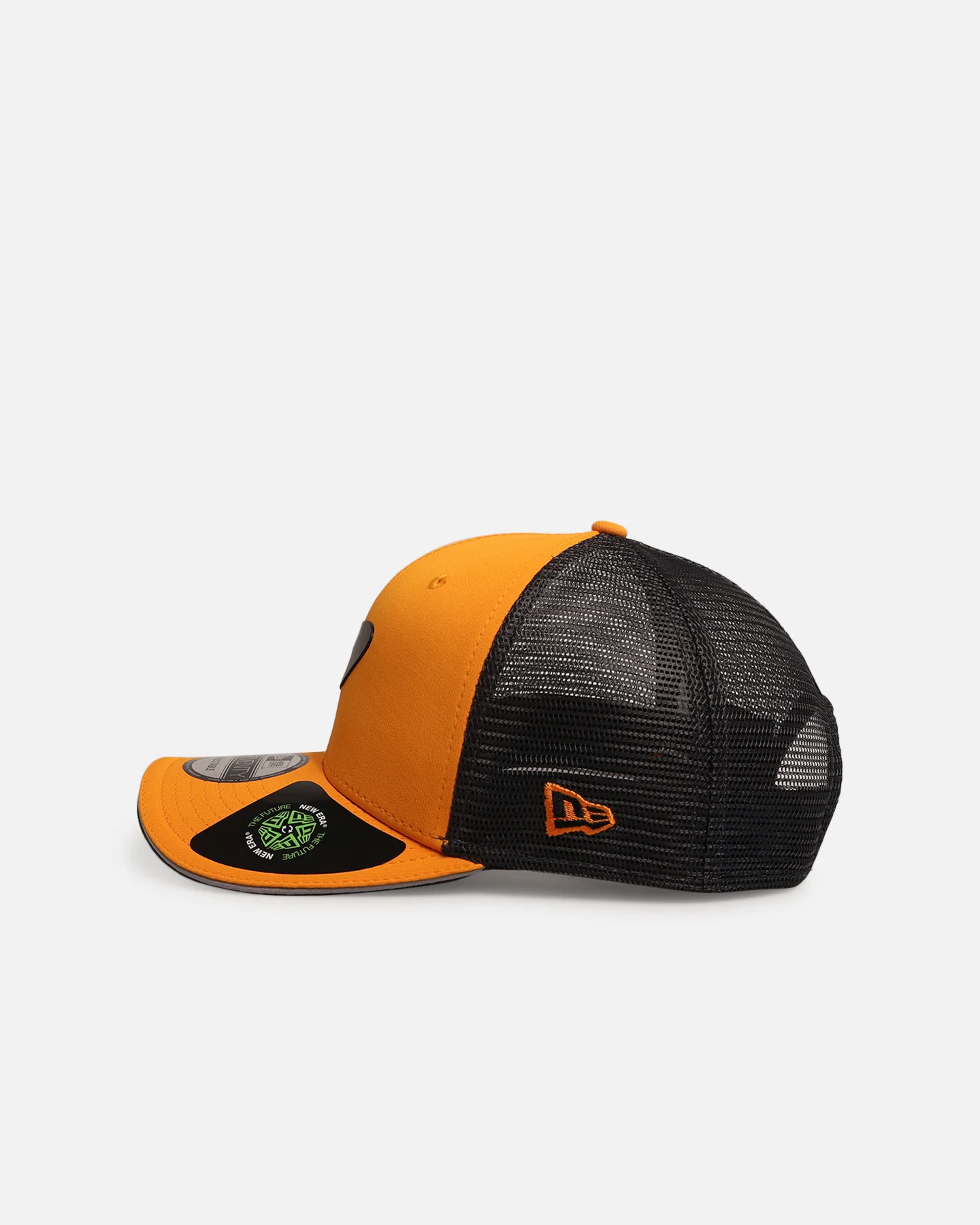 New Era X McLaren Racing 9SEVENTY Trucker Snapback Medium Orange - Image 4