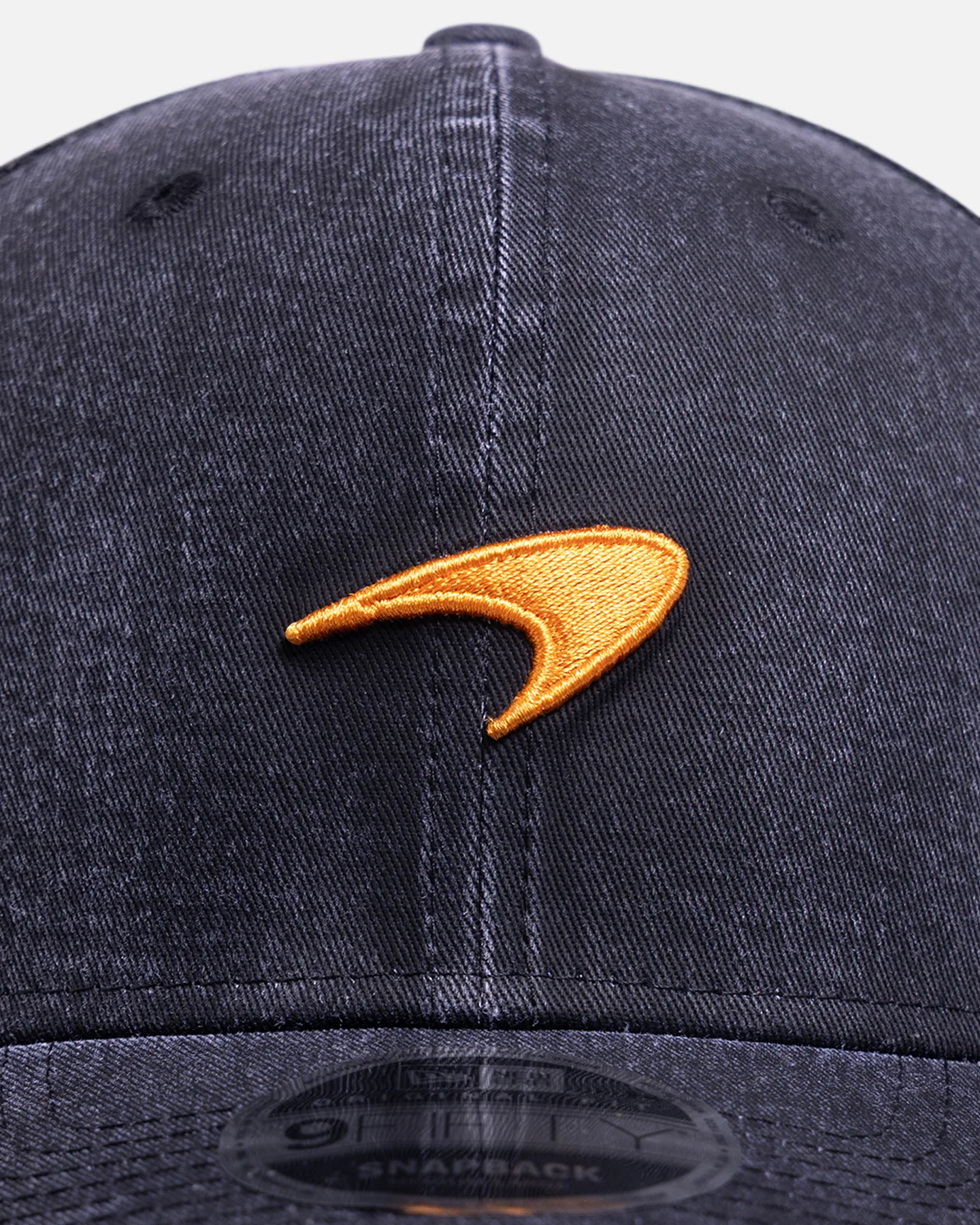 New Era X Mclaren 'Washed' 9FIFTY Trucker Snapback Black - Image 5