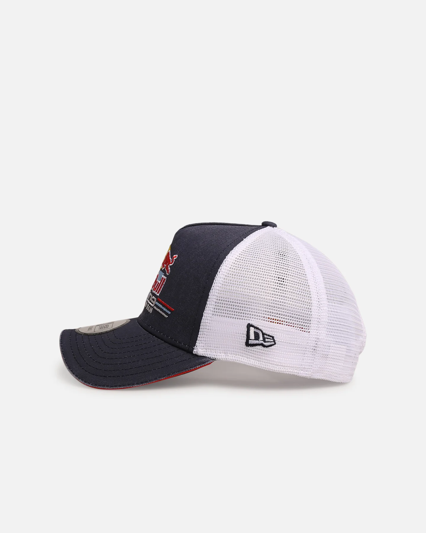 New Era X Red Bull Racing F1 9FORTY A-Frame Trucker Snapback Dark Blue - Image 4