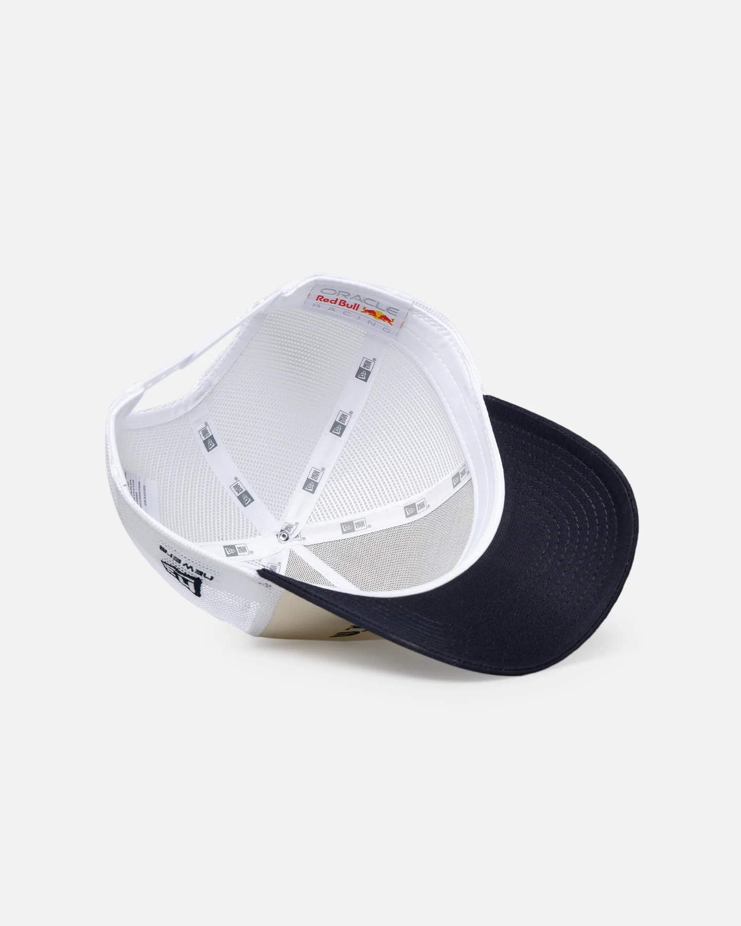 New Era X Red Bull Racing F1 'Seasonal' 9FORTY A-Frame Snapback Light Beige - Image 6