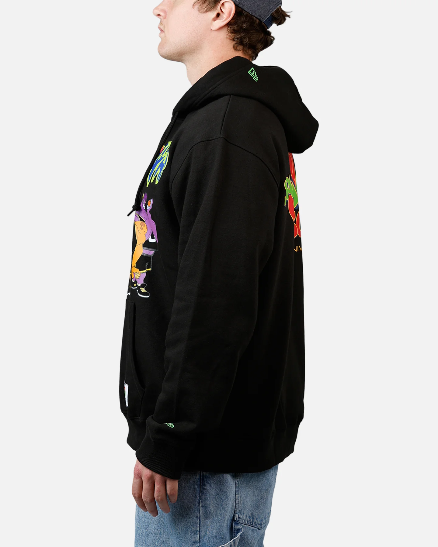 New Era X Space Jam 30th Anniversary Hoodie Black - Image 5
