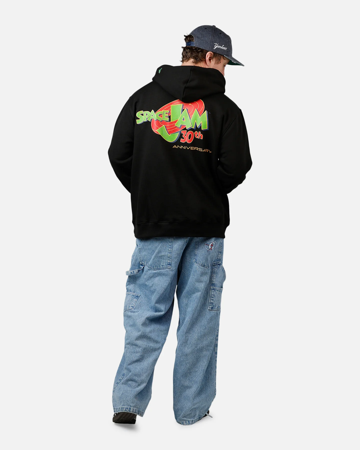 New Era X Space Jam 30th Anniversary Hoodie Black - Image 6