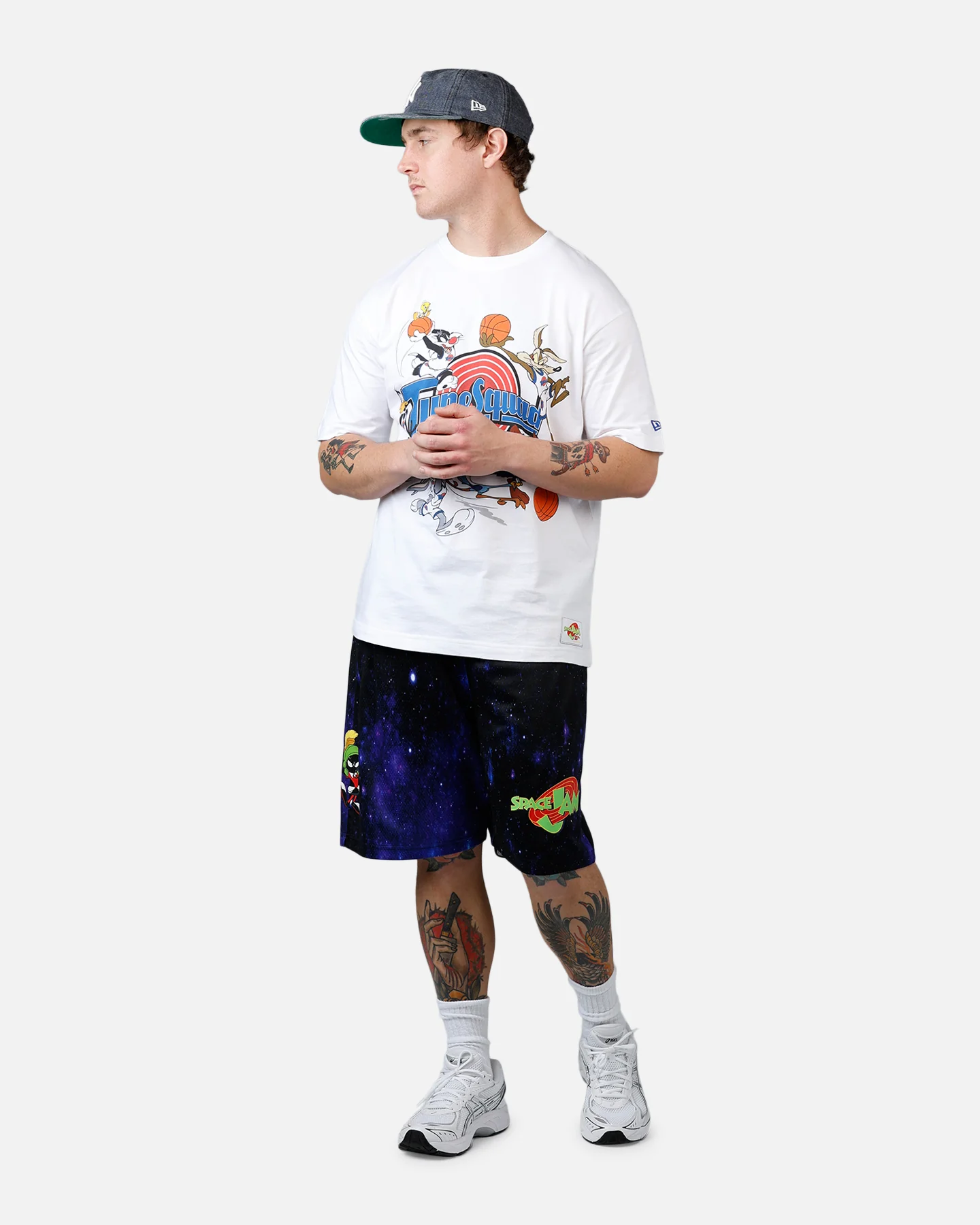New Era X Space Jam 30th Anniversary Shorts Multi - Image 2