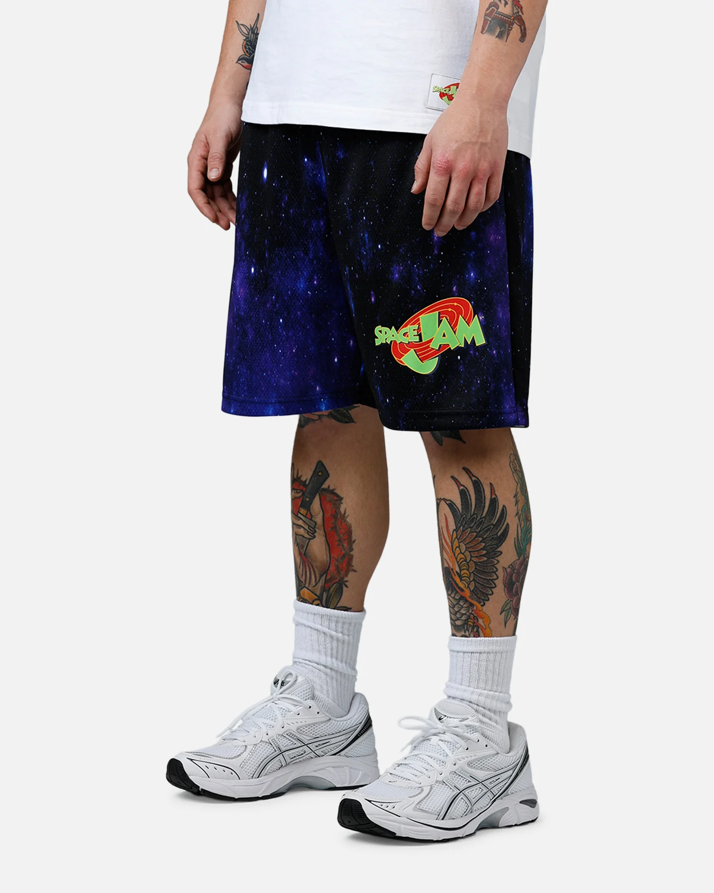 New Era X Space Jam 30th Anniversary Shorts Multi - Image 4